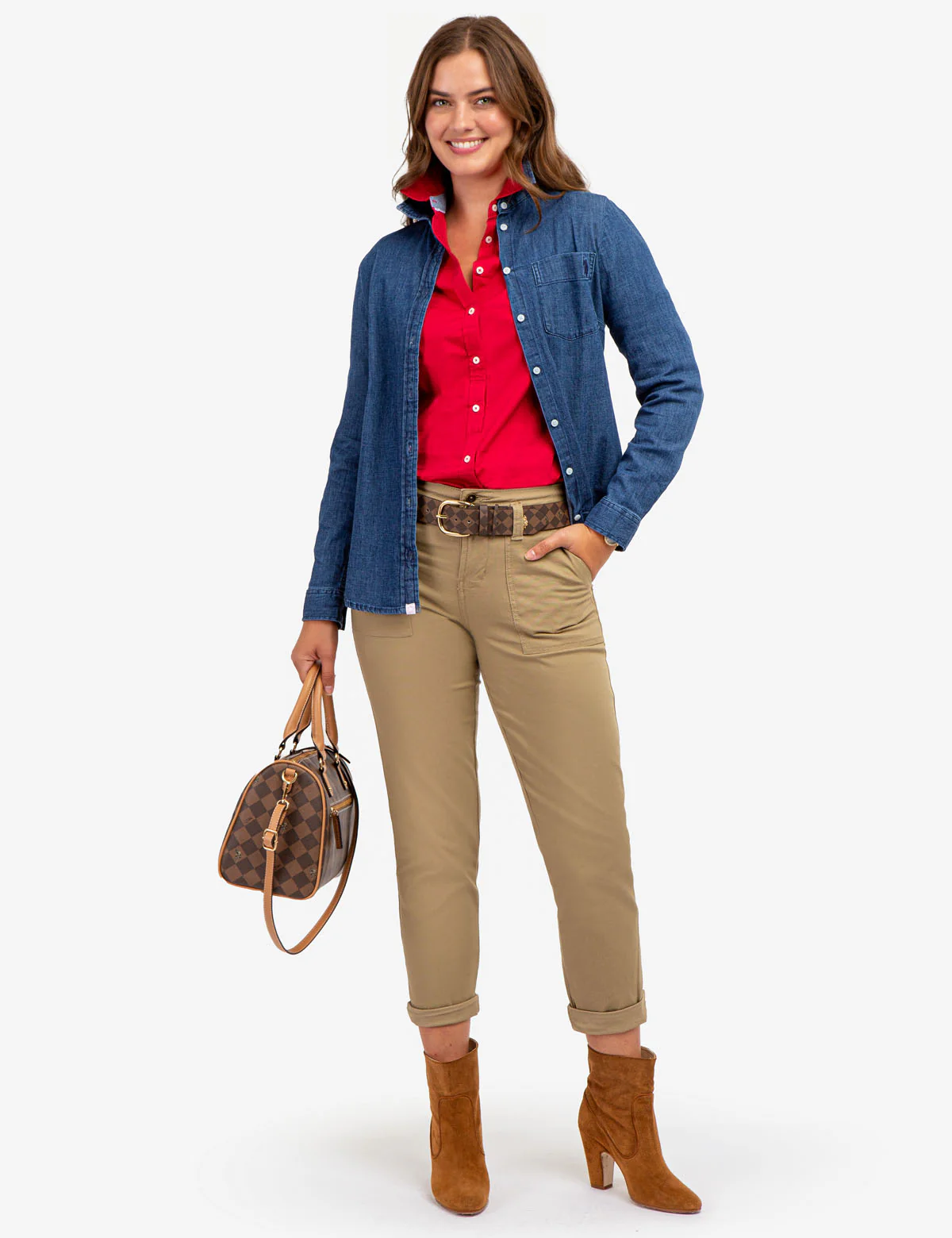 SOLID STRETCH POPLIN SHIRT - Image 11