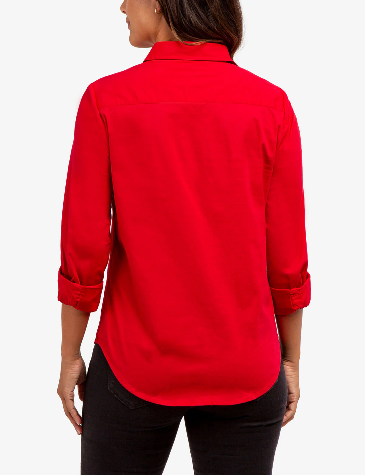 SOLID STRETCH POPLIN SHIRT - Image 16