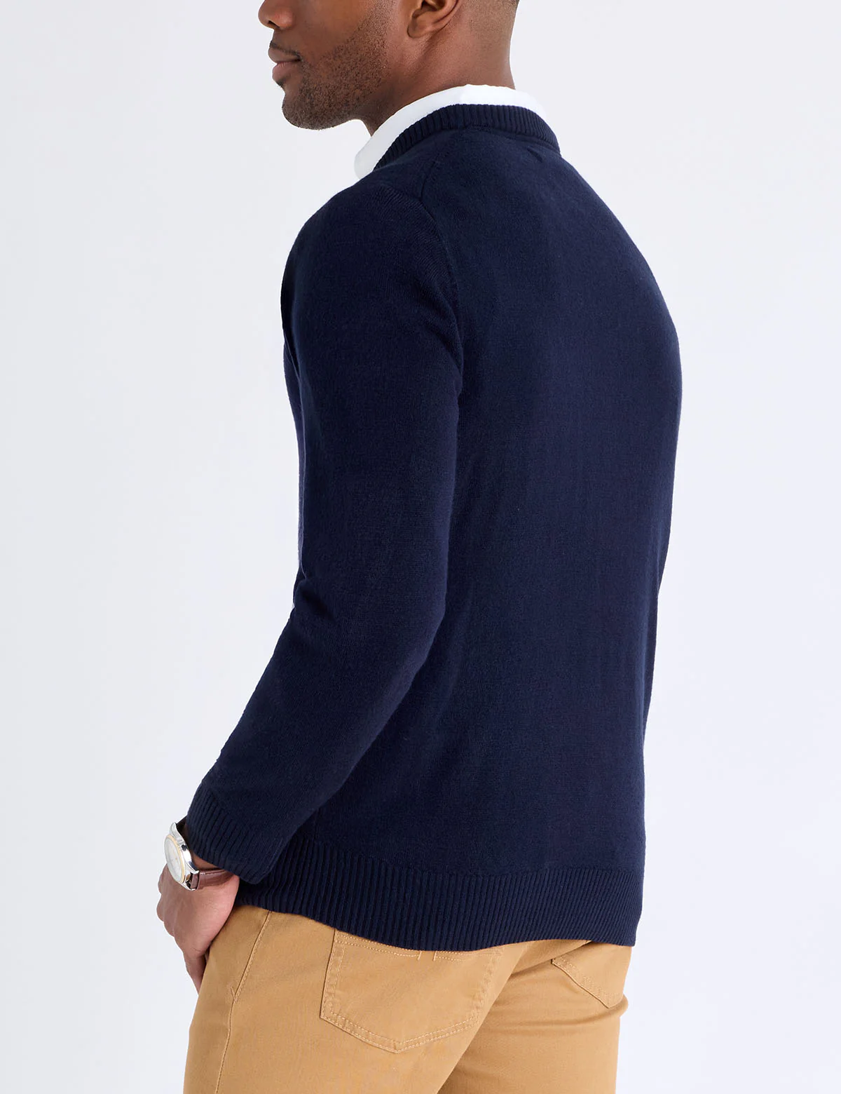 SOLID V-NECK SWEATER - Image 26