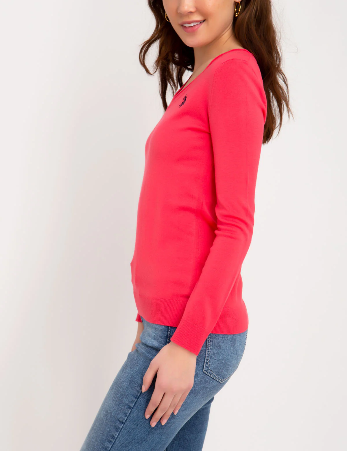 SOLID V-NECK SWEATER - Image 23