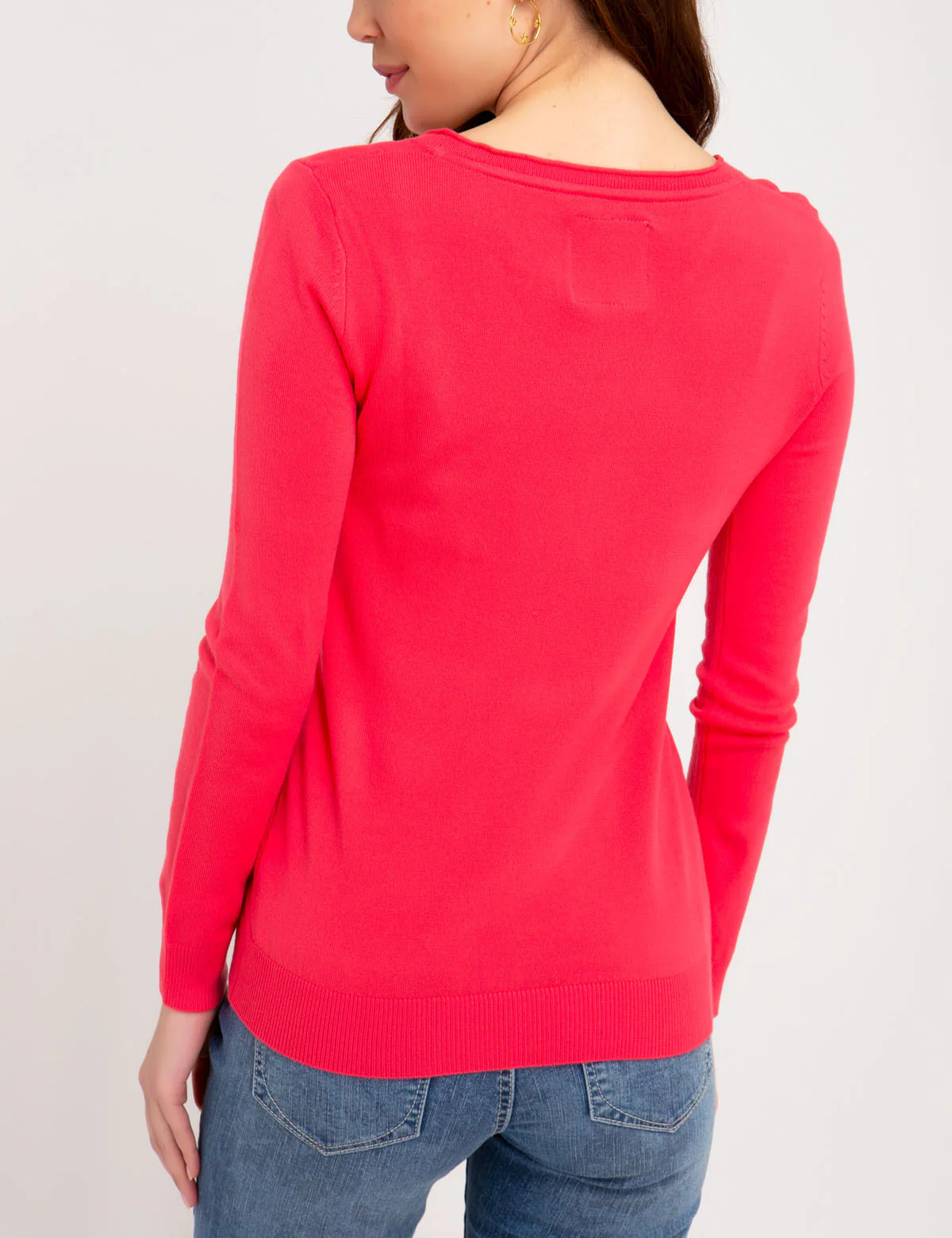 SOLID V-NECK SWEATER - Image 24