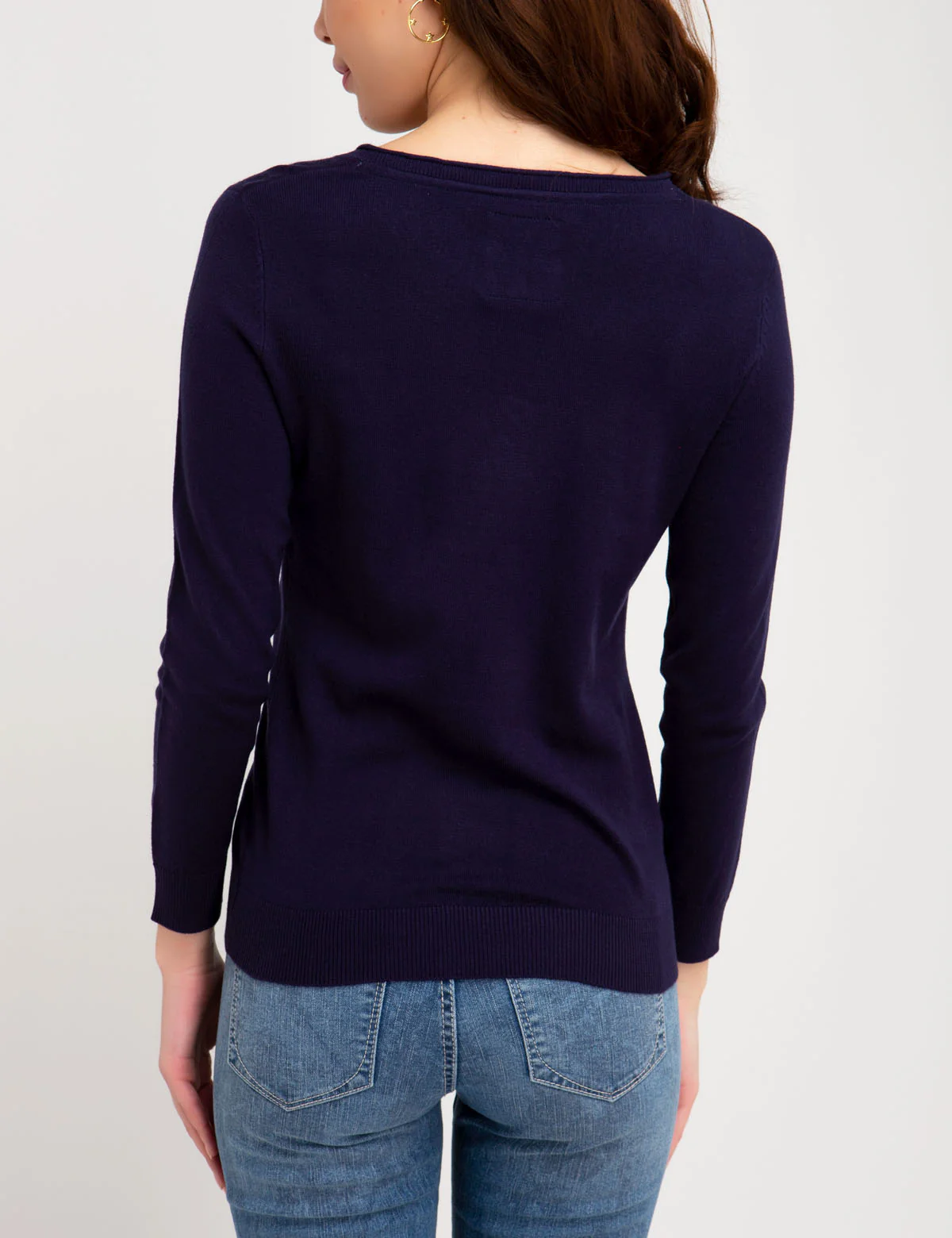 SOLID V-NECK SWEATER - Image 27