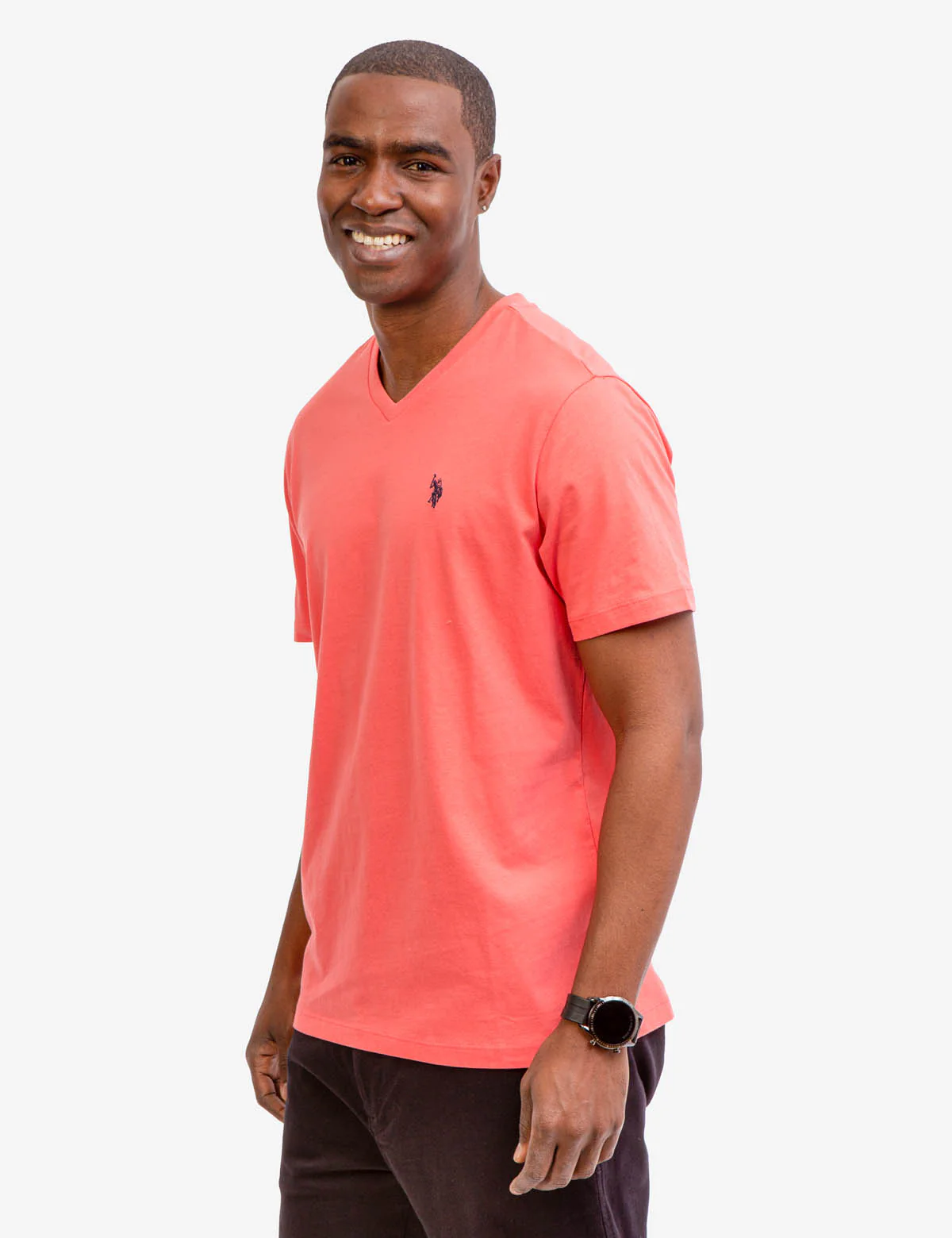 SOLID V-NECK T-SHIRT - Image 7