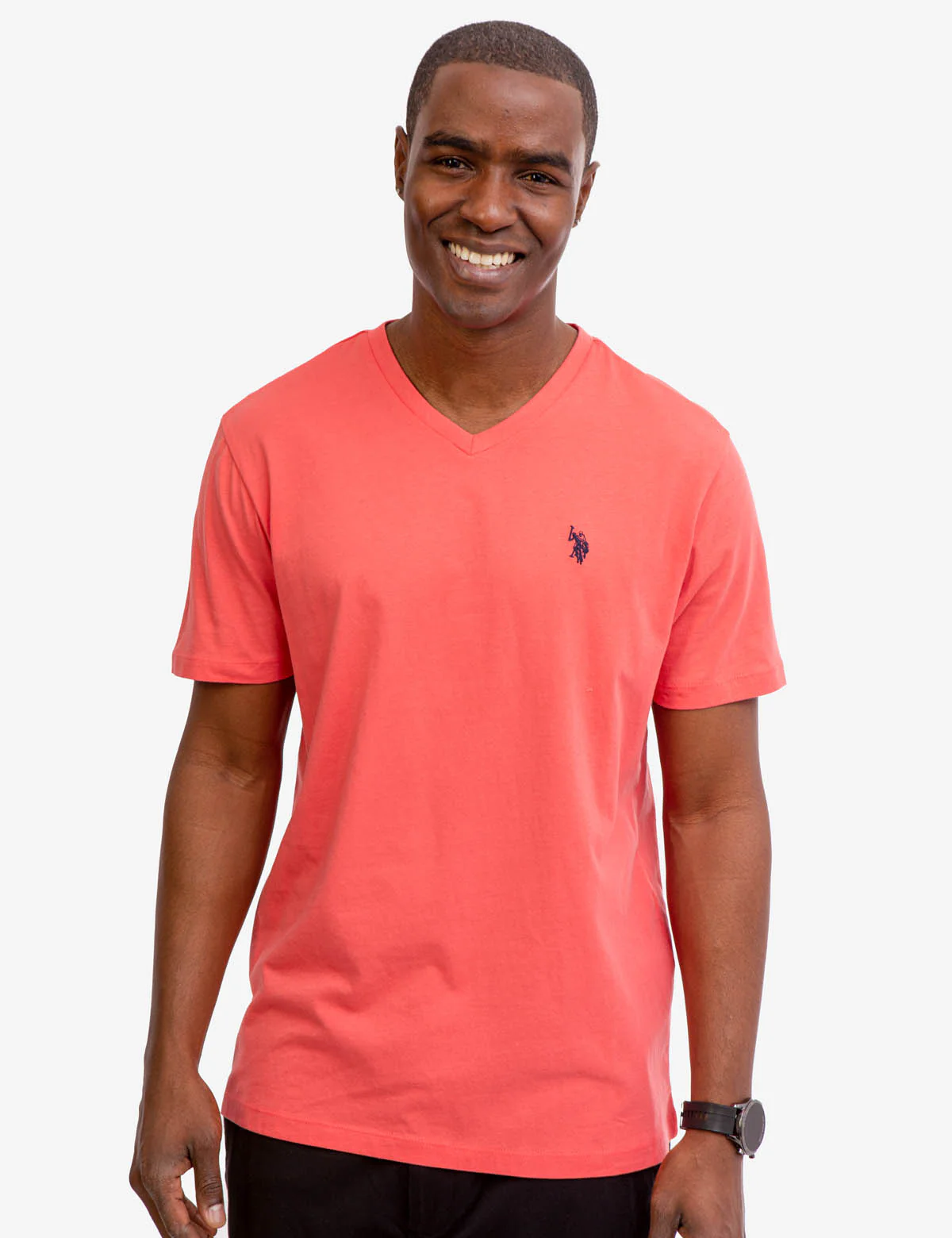 SOLID V-NECK T-SHIRT - Image 8