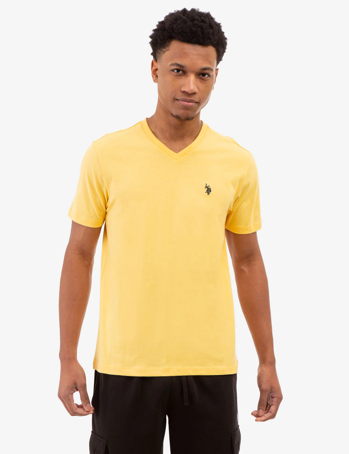 SOLID V-NECK T-SHIRT
