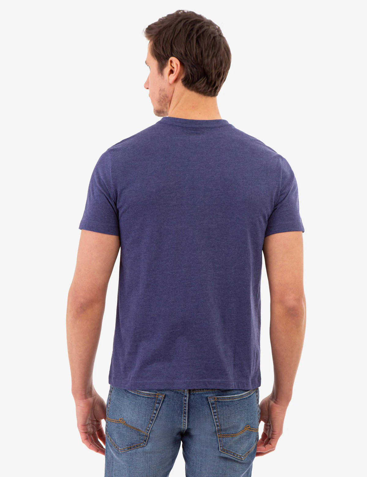 SOLID V-NECK T-SHIRT - Image 9