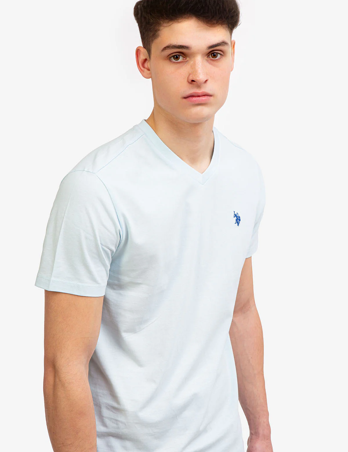 SOLID V-NECK T-SHIRT - Image 11