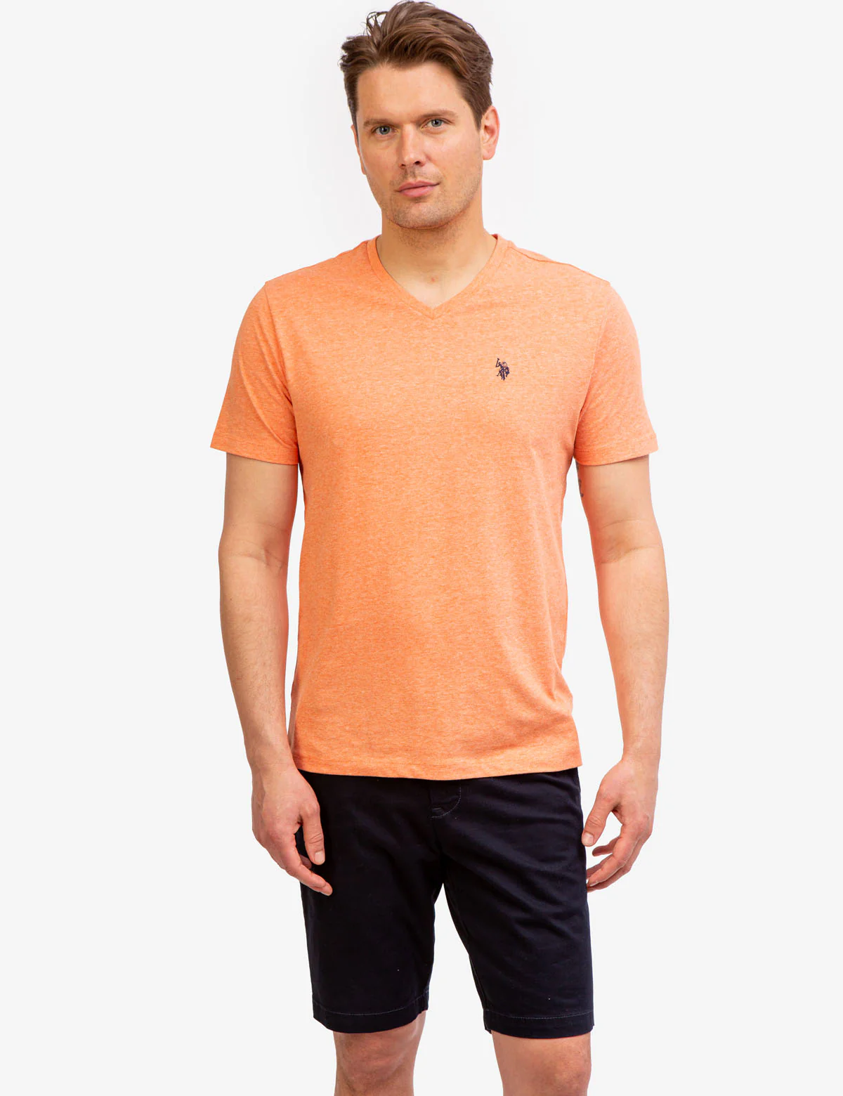 SOLID V-NECK T-SHIRT - Image 14