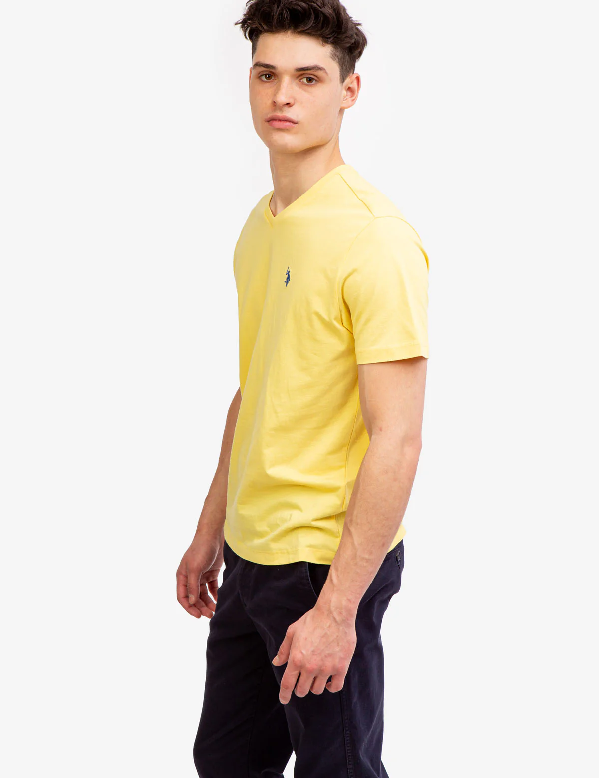 SOLID V-NECK T-SHIRT - Image 27