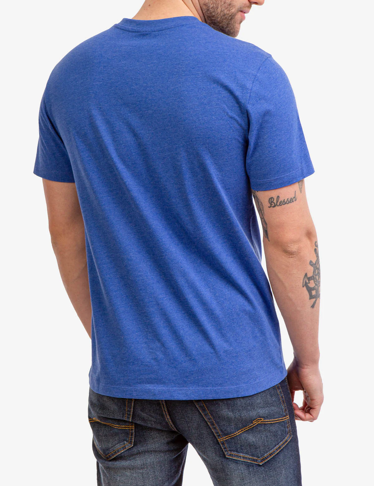 SOLID V-NECK T-SHIRT - Image 4