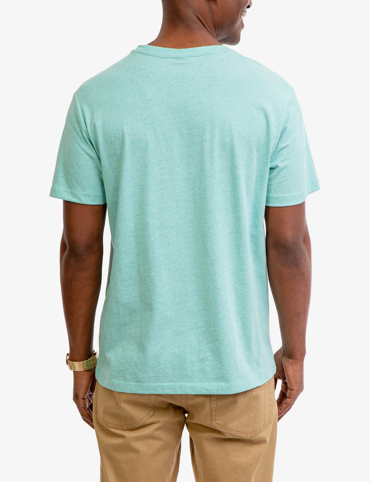 SOLID V-NECK T-SHIRT - Image 9