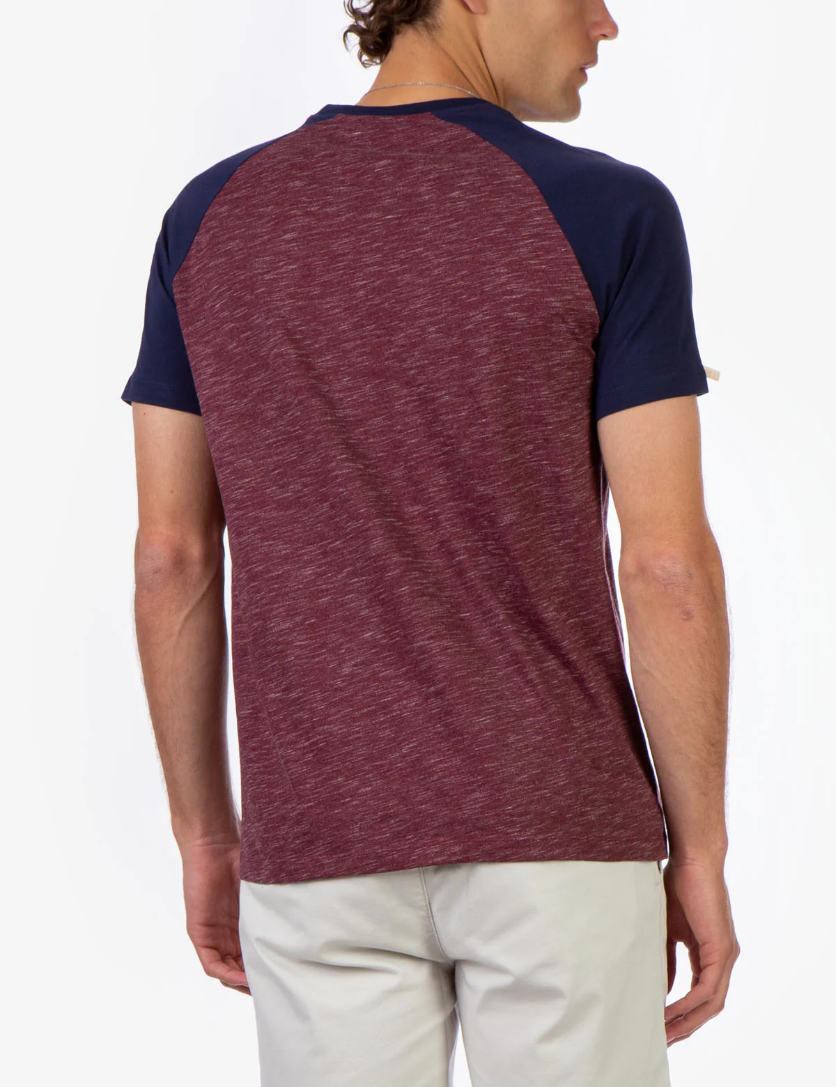 SPACE DYE CREW NECK T-SHIRT - Image 9