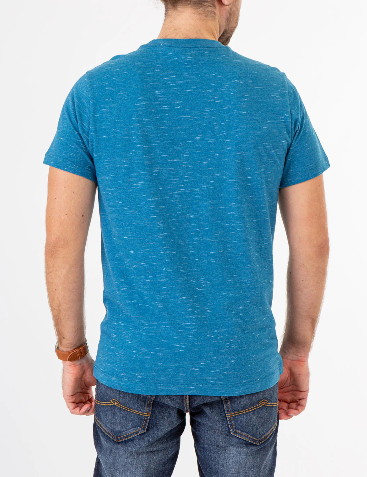 SPACE DYE CREW NECK T-SHIRT - Image 10