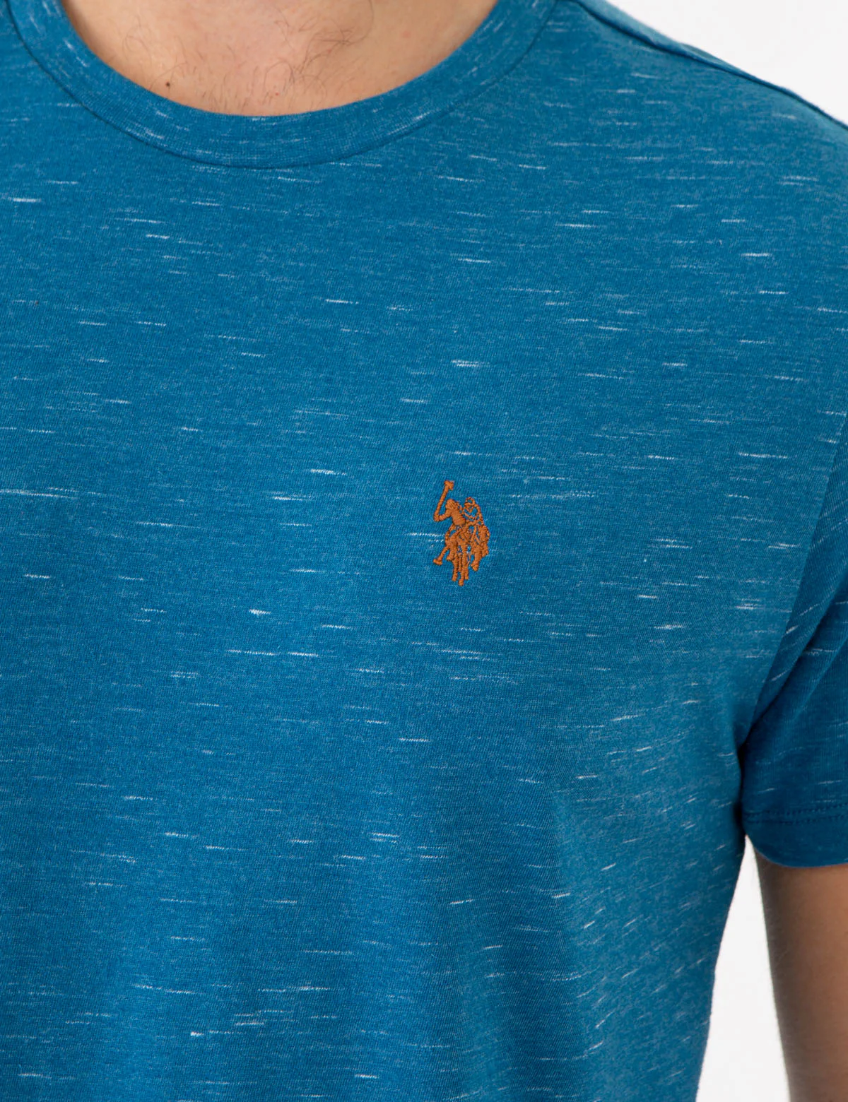 SPACE DYE CREW NECK T-SHIRT - Image 11
