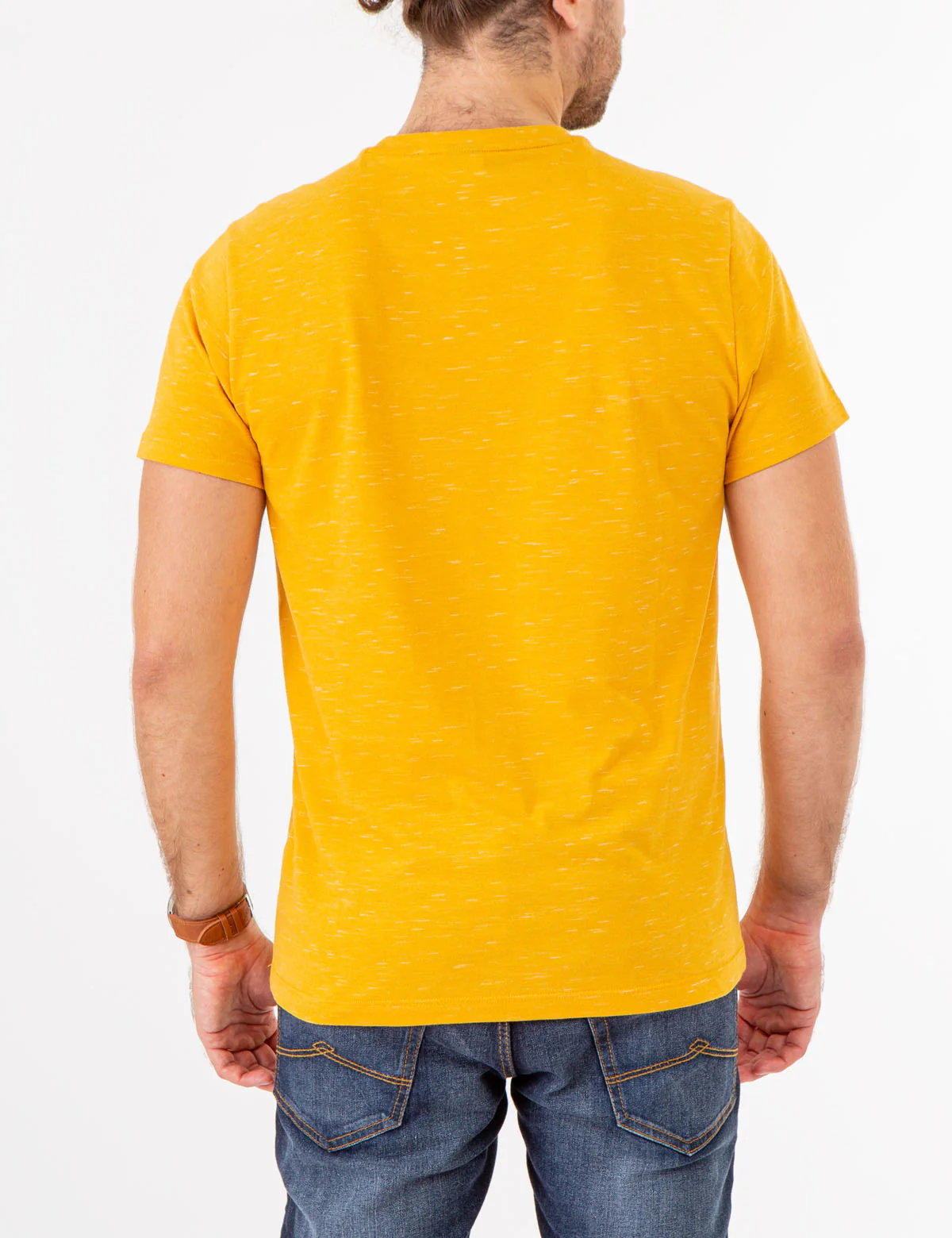 SPACE DYE CREW NECK T-SHIRT - Image 14