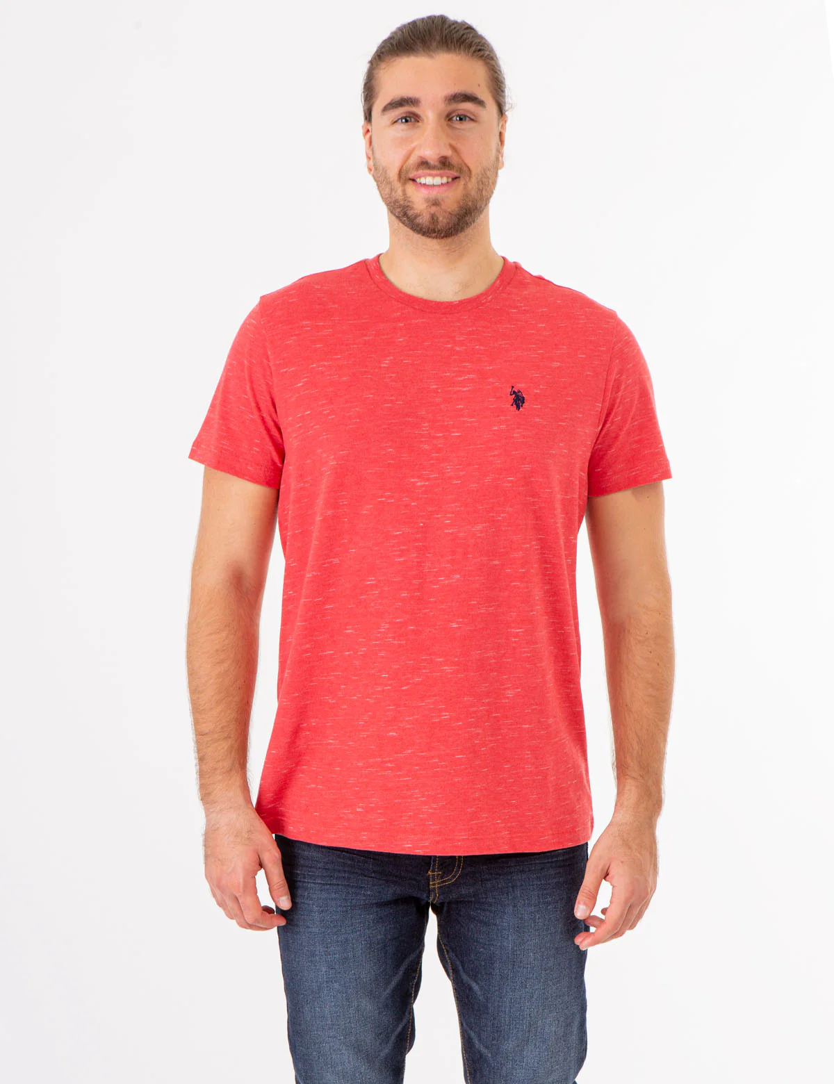 SPACE DYE CREW NECK T-SHIRT - Image 16