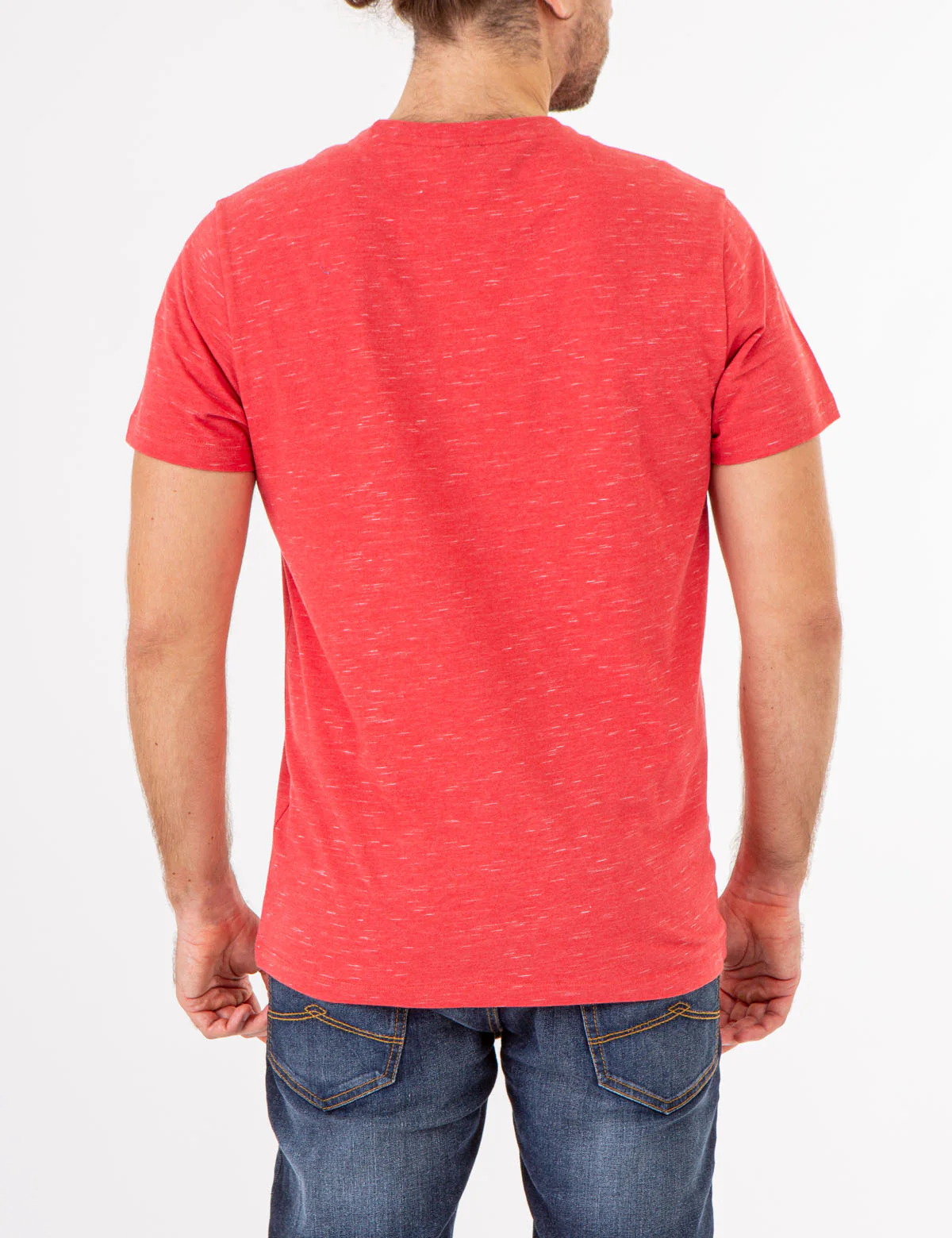 SPACE DYE CREW NECK T-SHIRT - Image 18