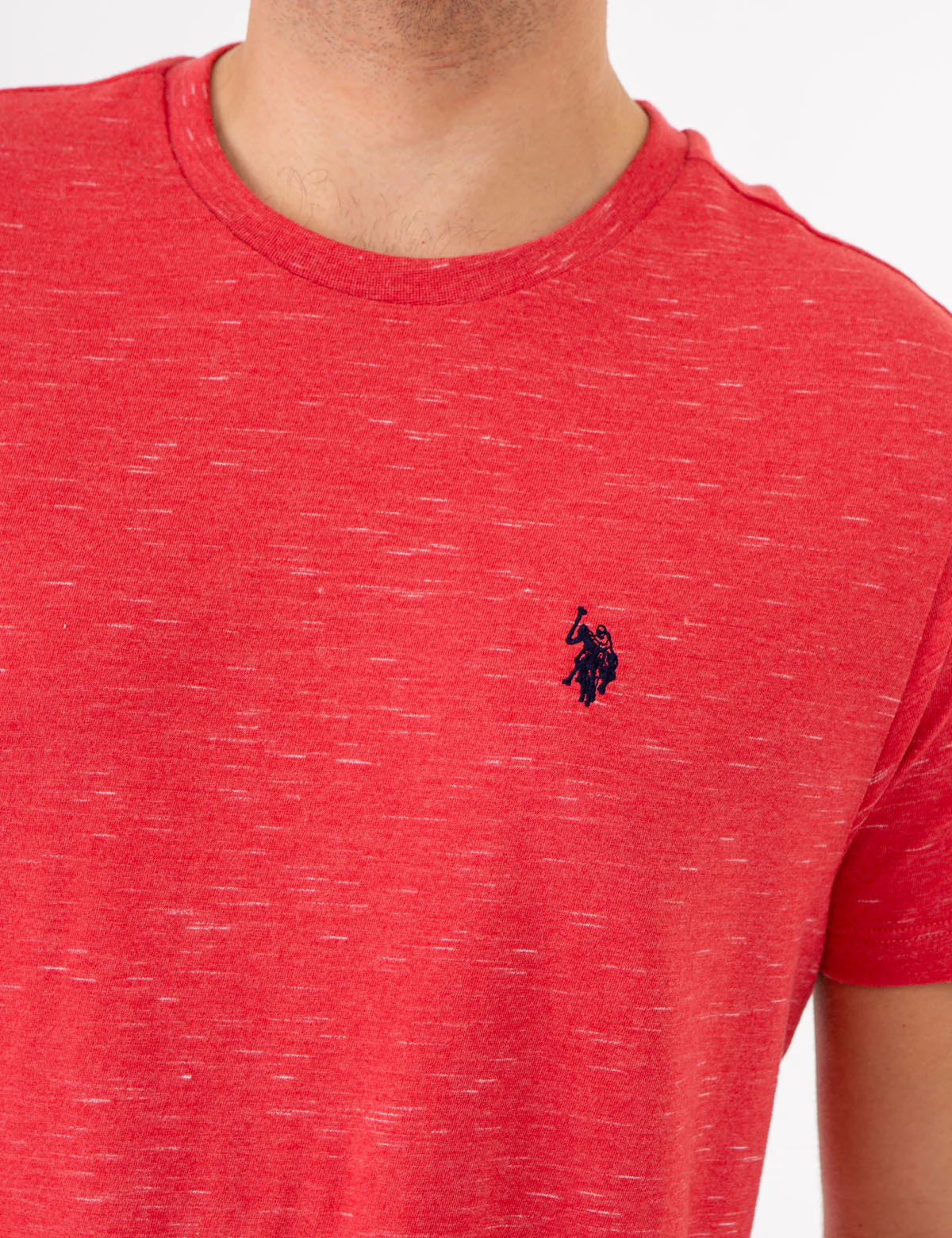 SPACE DYE CREW NECK T-SHIRT - Image 19