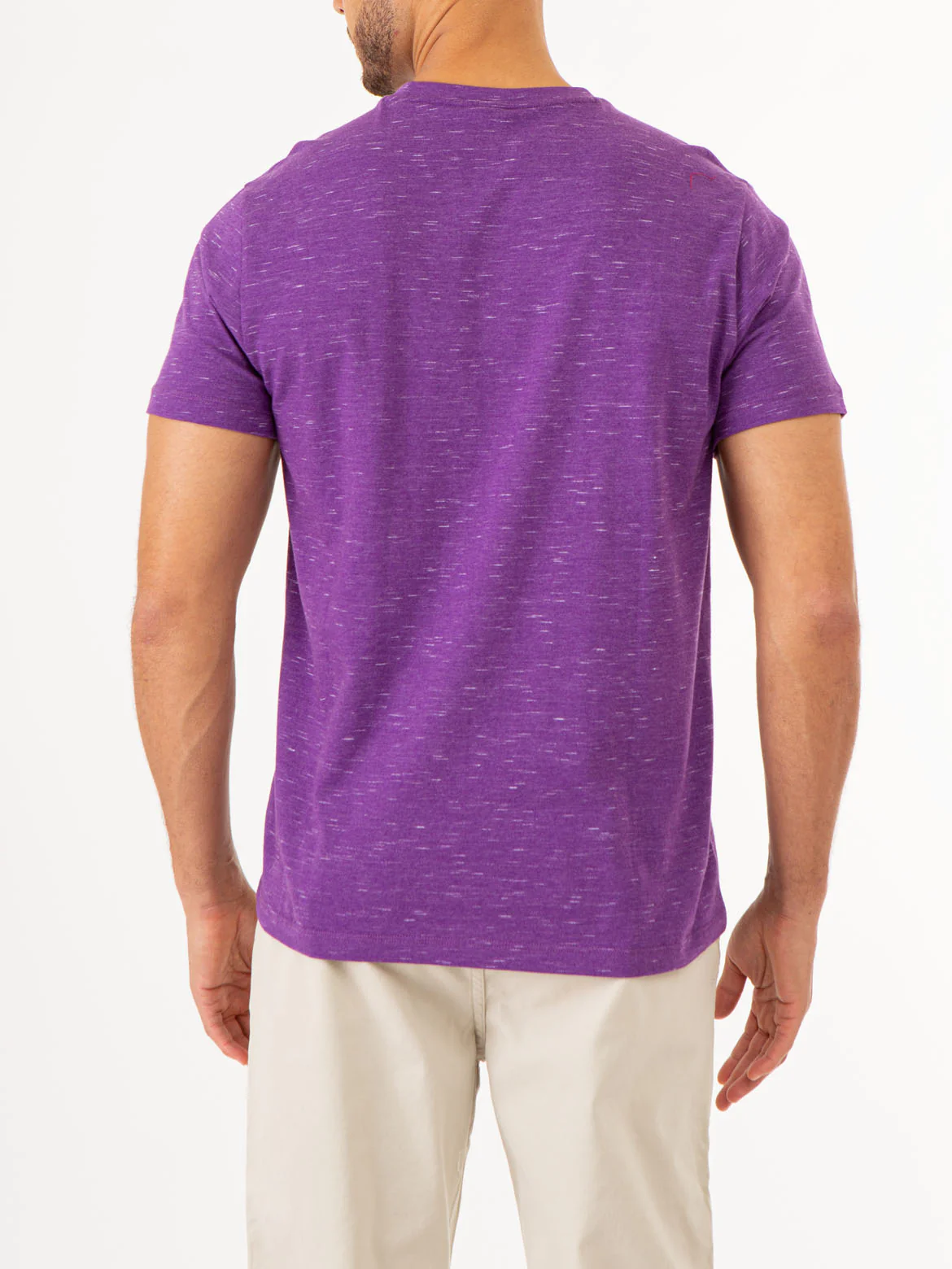 SPACE DYE CREW NECK T-SHIRT - Image 22