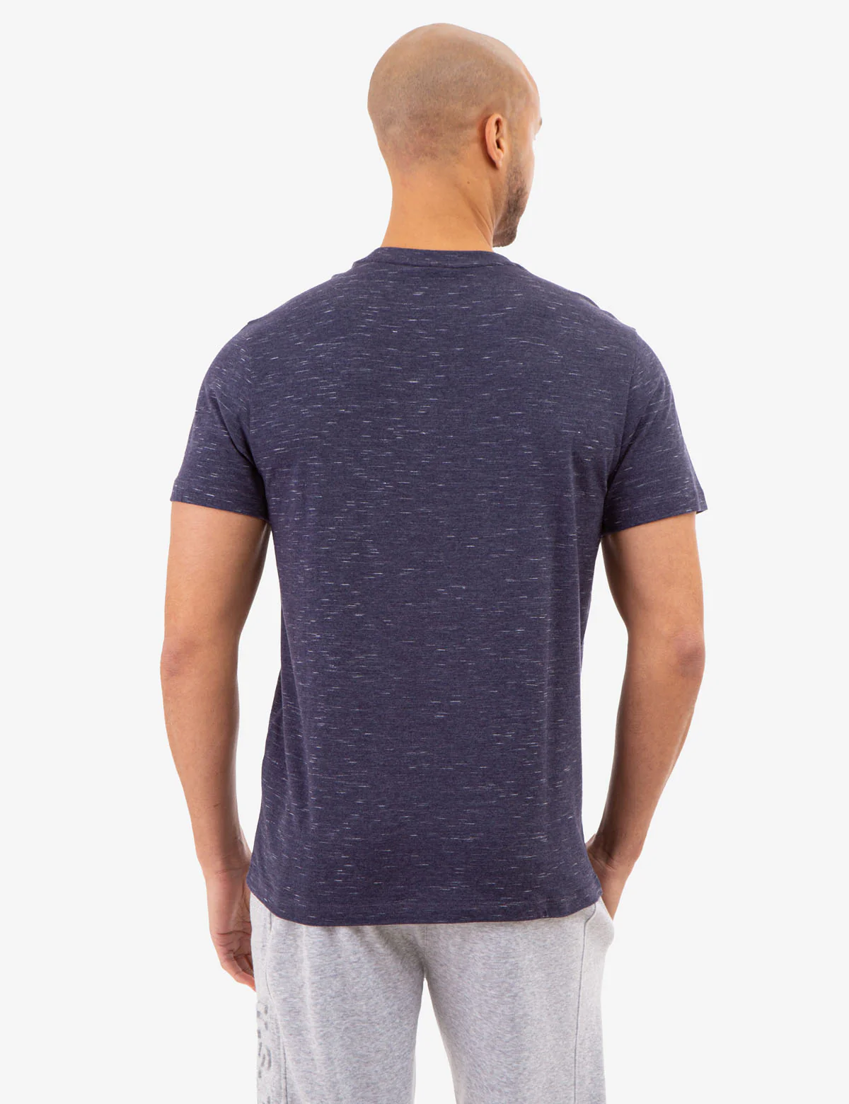 SPACE DYE CREW NECK T-SHIRT - Image 3