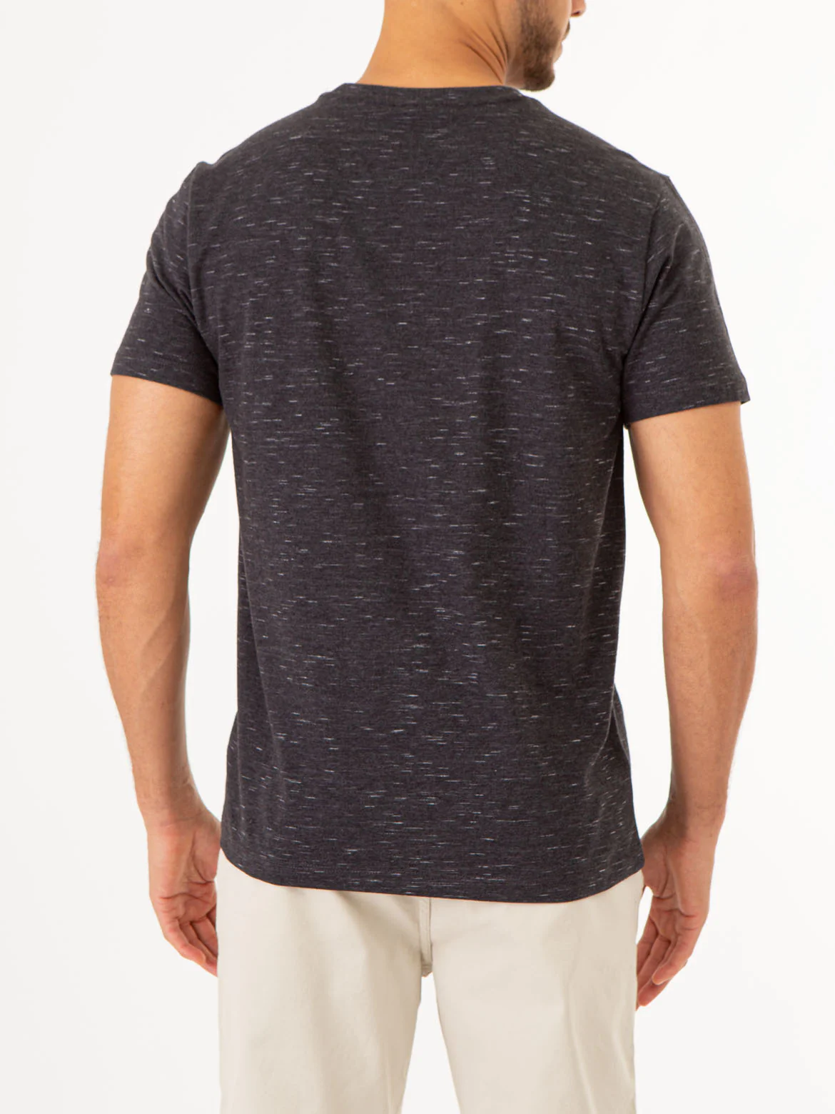SPACE DYE CREW NECK T-SHIRT - Image 7