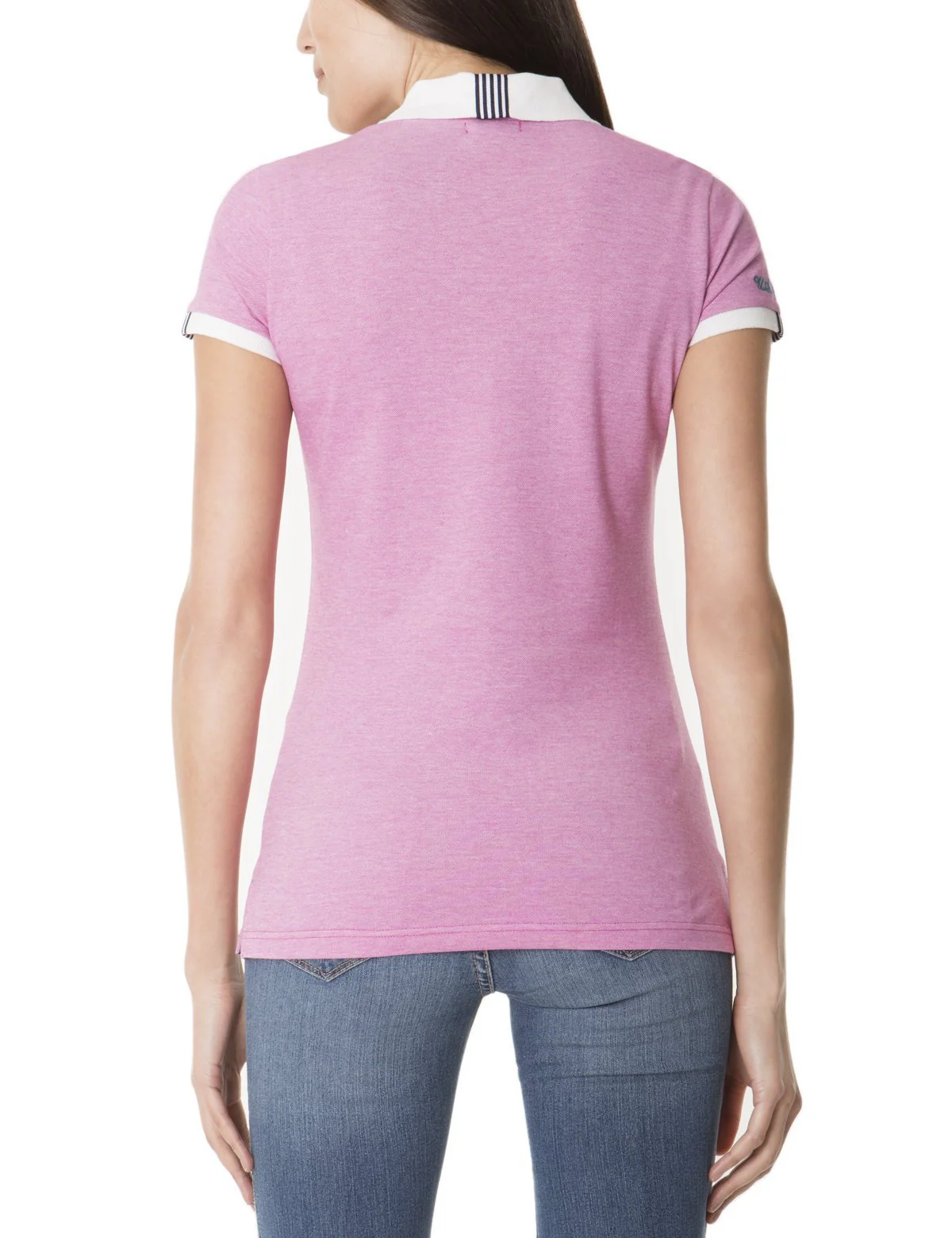 Space Dye Design Polo Shirt - Image 3