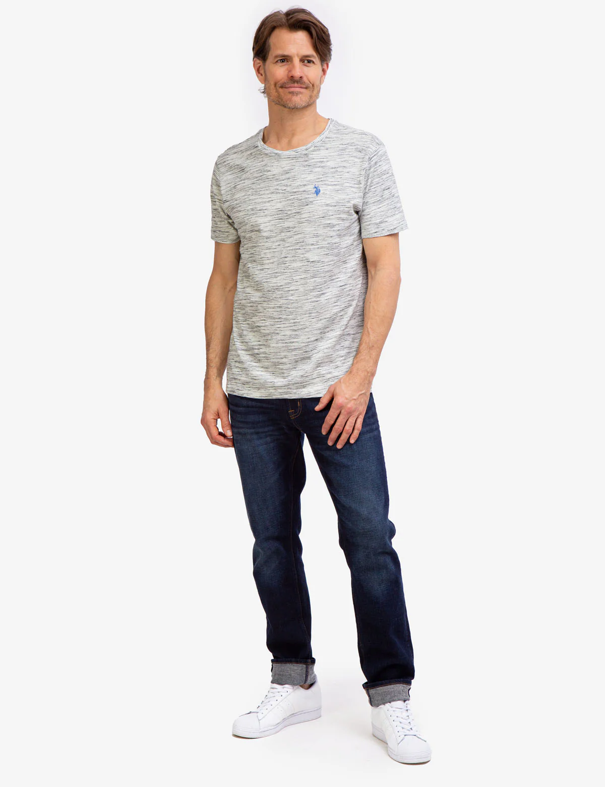 SPACE DYE JERSEY T-SHIRT - Image 2