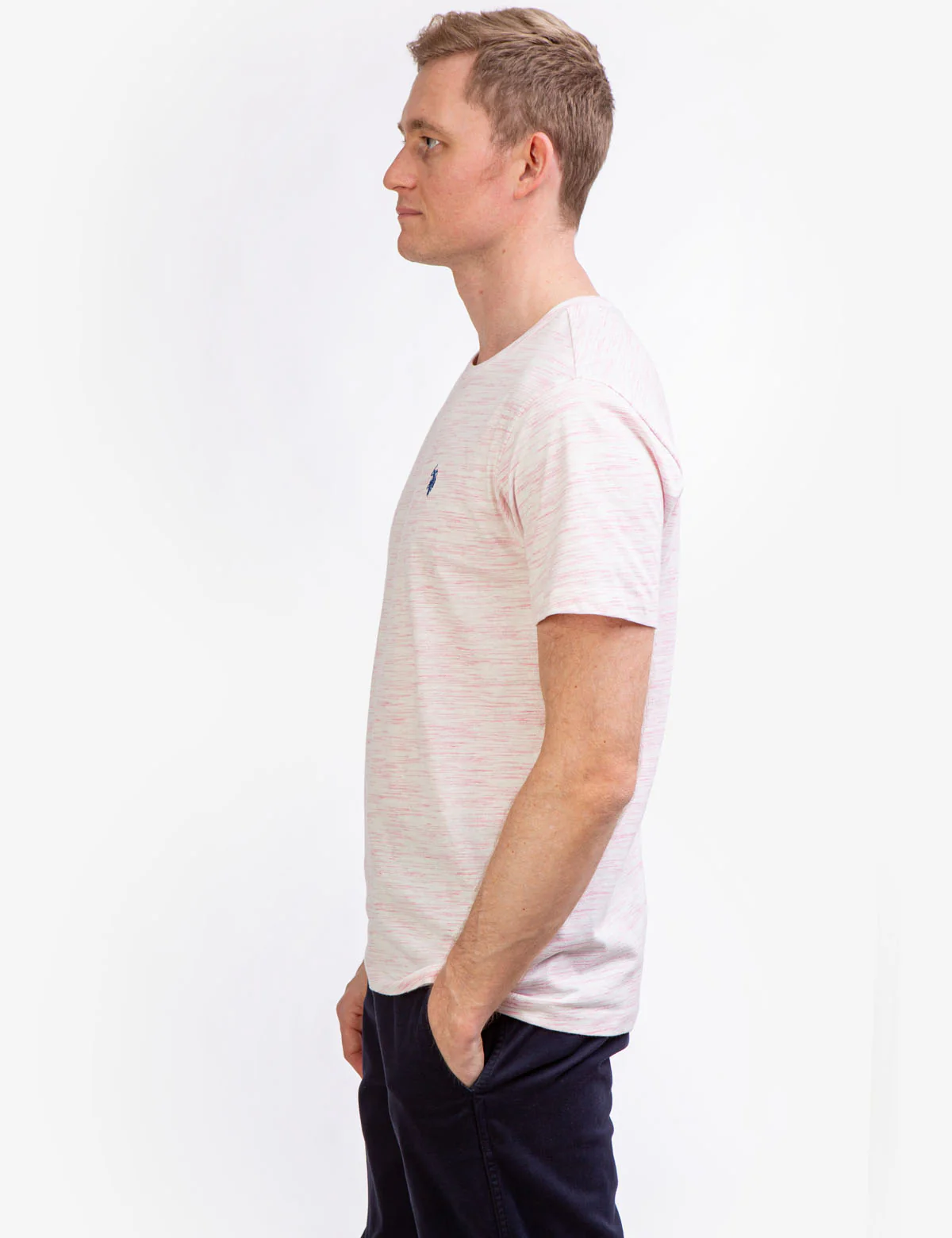 SPACE DYE JERSEY T-SHIRT - Image 5