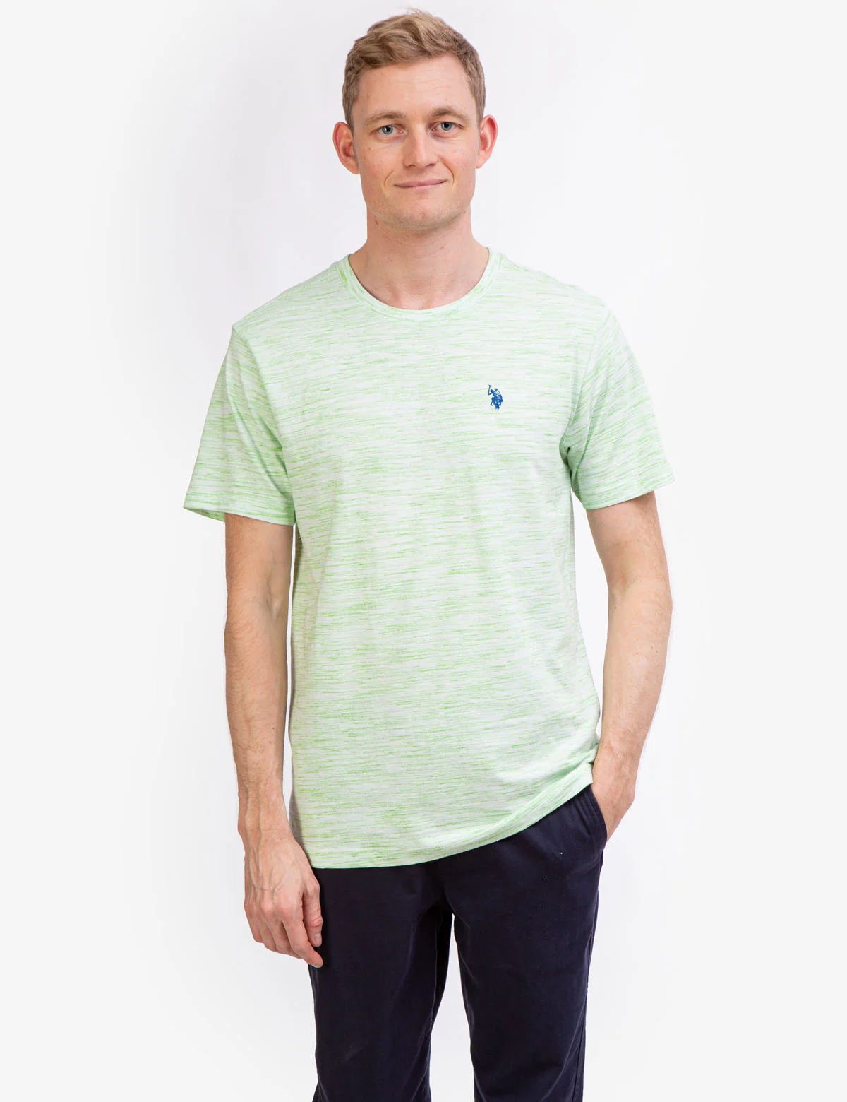 SPACE DYE JERSEY T-SHIRT - Image 8