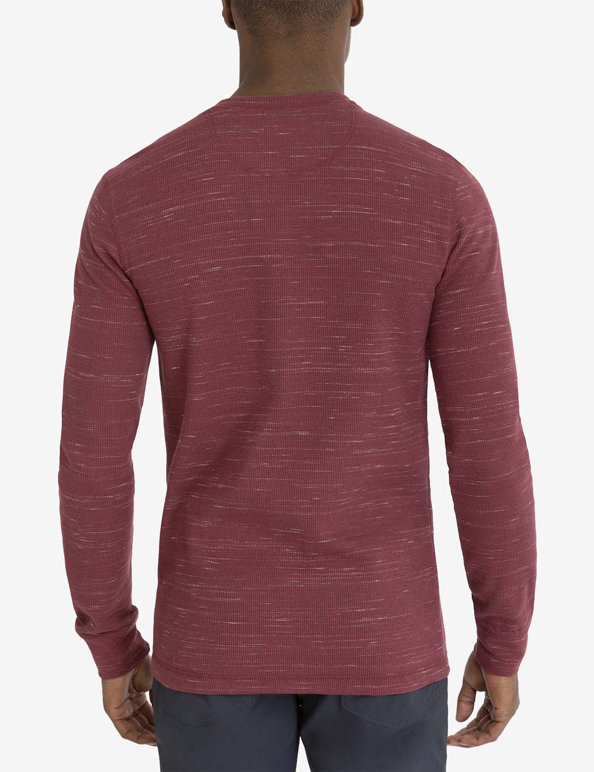 SPACE DYE THERMAL HENLEY - Image 10