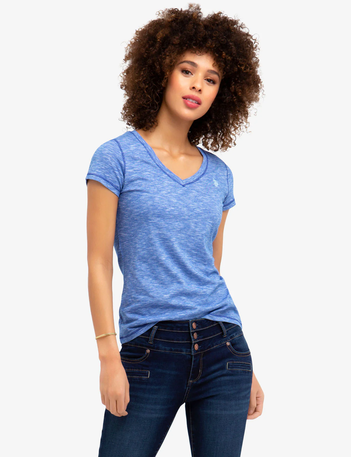 SPACE DYED TEE-SHIRT