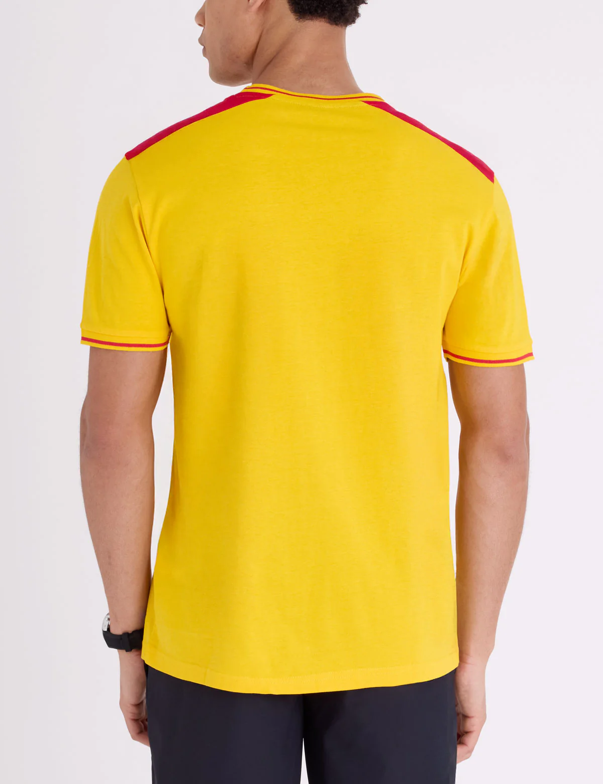 SPAIN SHIELD KNIT COLORBLOCK T-SHIRT - Image 7