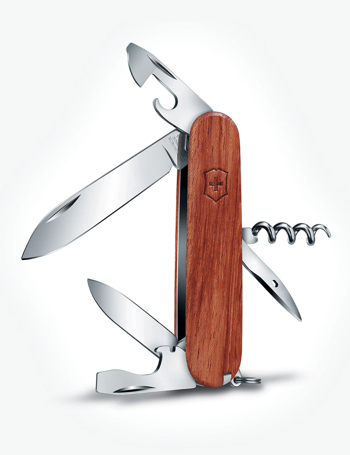 SPARTAN WOOD 91MM SWISS ARMY POCKET KNIFE