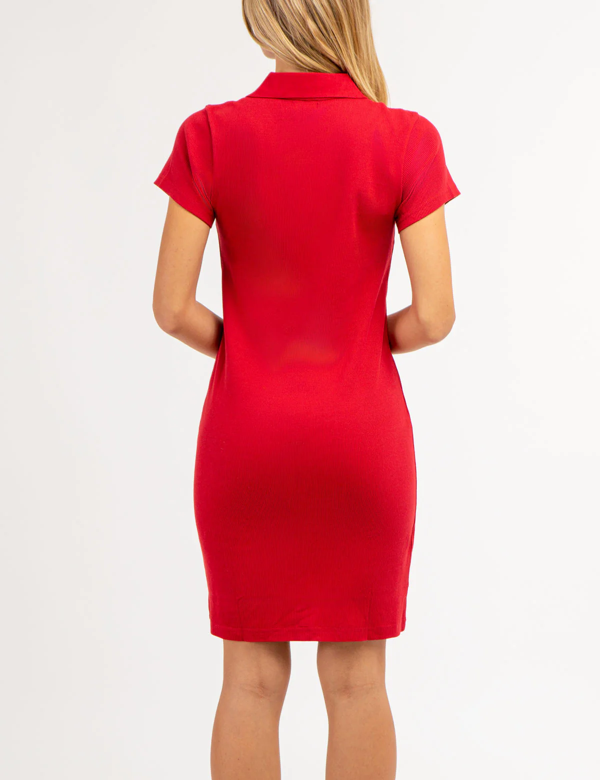 SPLIT NECK POLO DRESS - Image 26