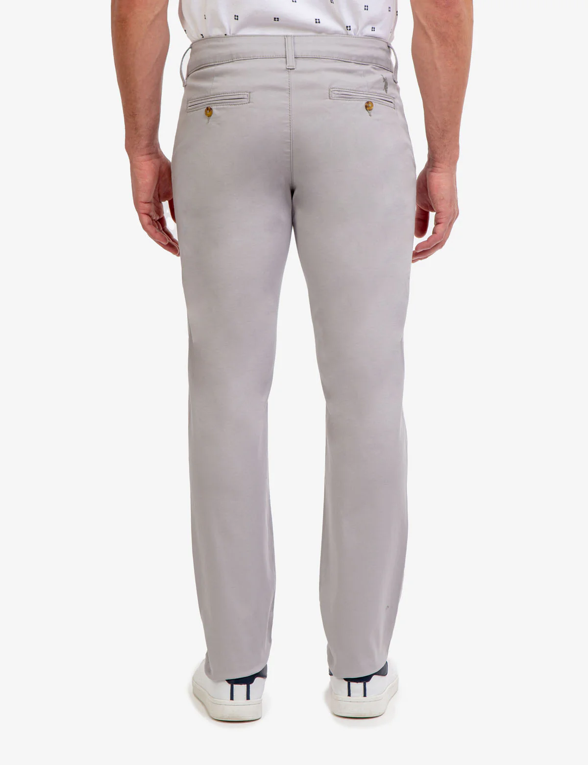 STRAIGHT TWILL CHINO PANTS - Image 10