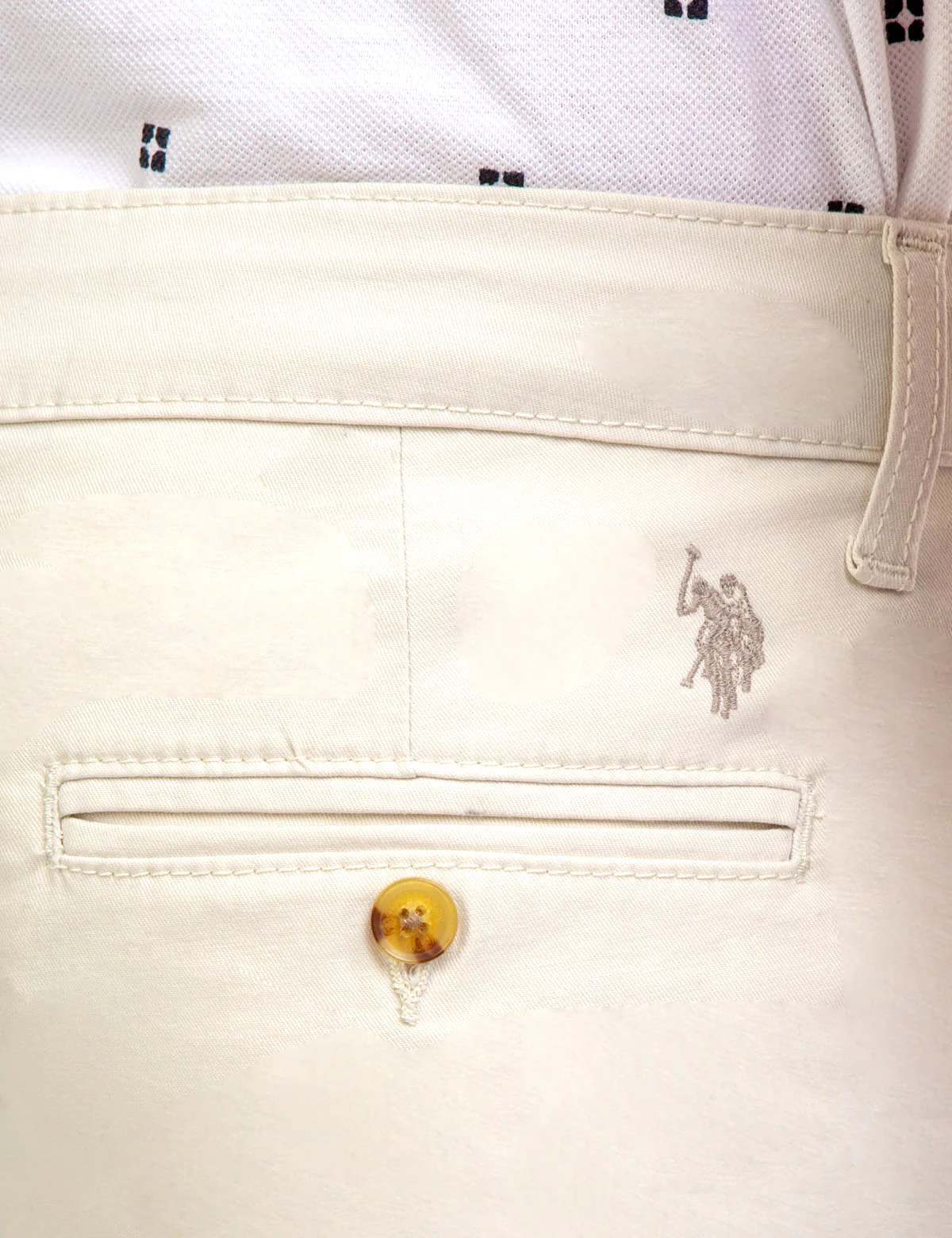 STRAIGHT TWILL CHINO PANTS - Image 4