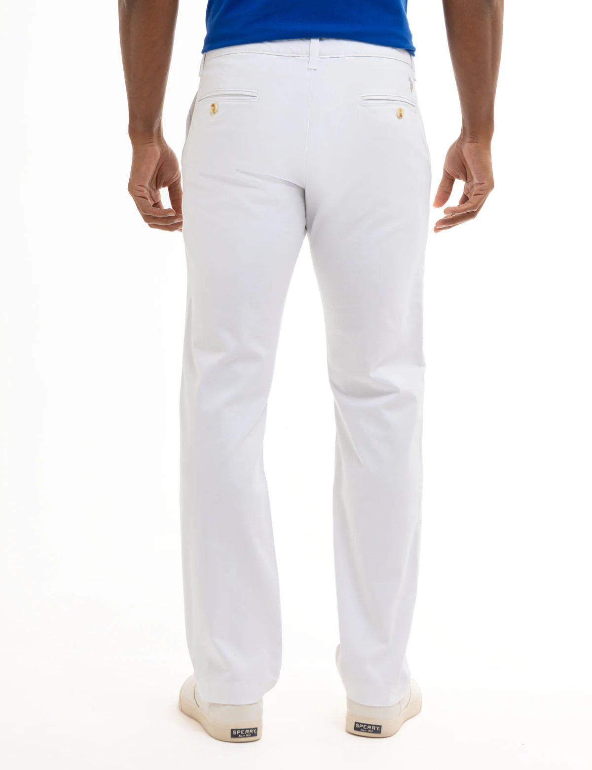STRAIGHT TWILL CHINO PANTS - Image 7