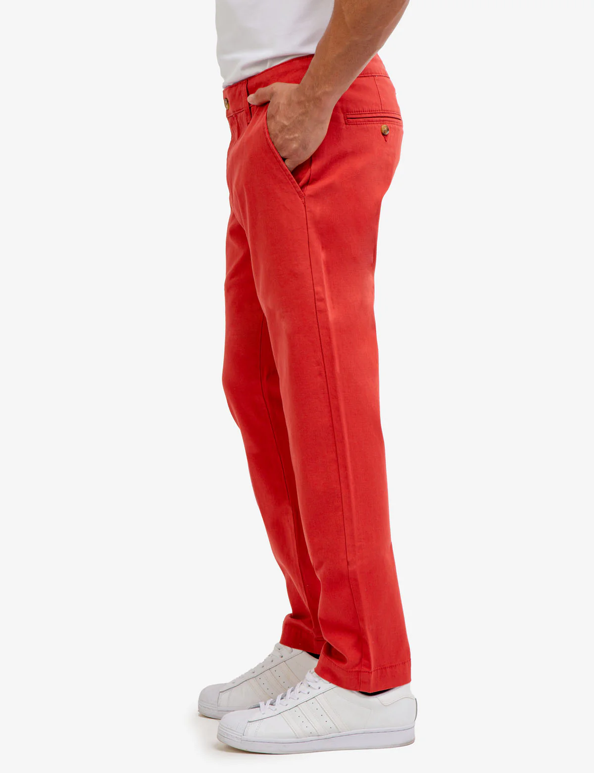 STRAIGHT TWILL CHINO PANTS - Image 10