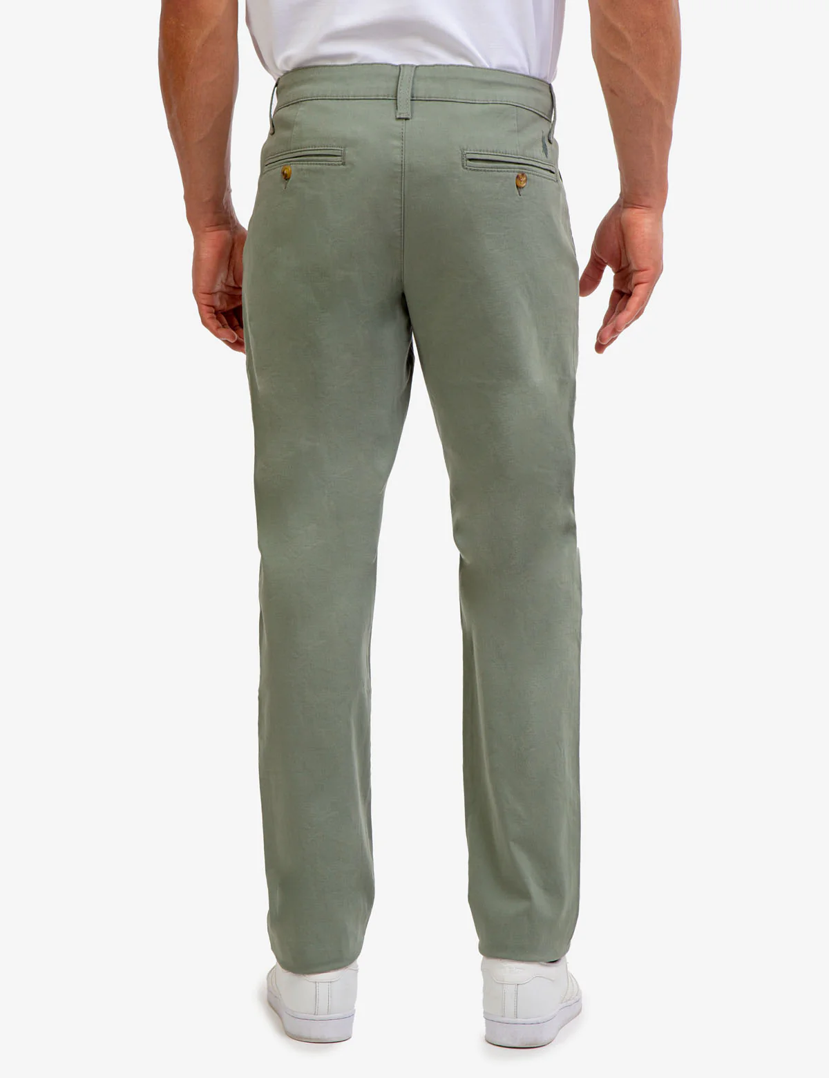 STRAIGHT TWILL CHINO PANTS - Image 6