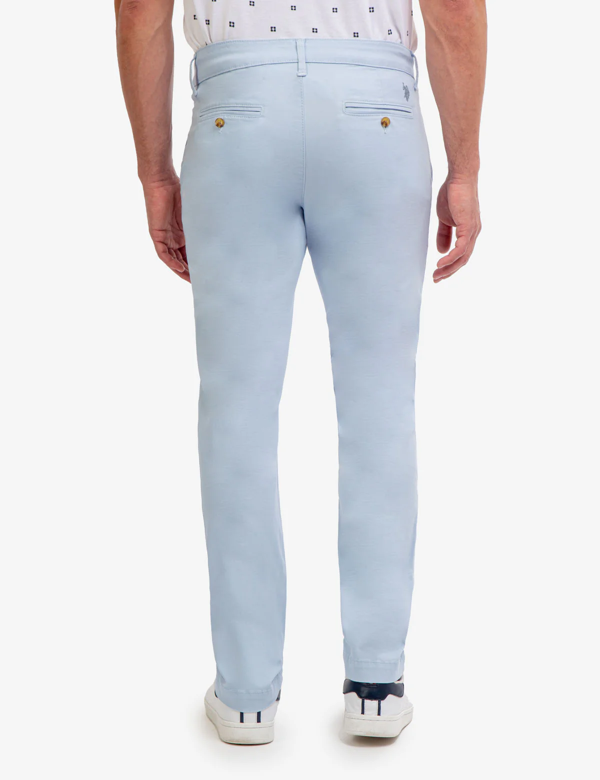STRAIGHT TWILL CHINO PANTS - Image 8