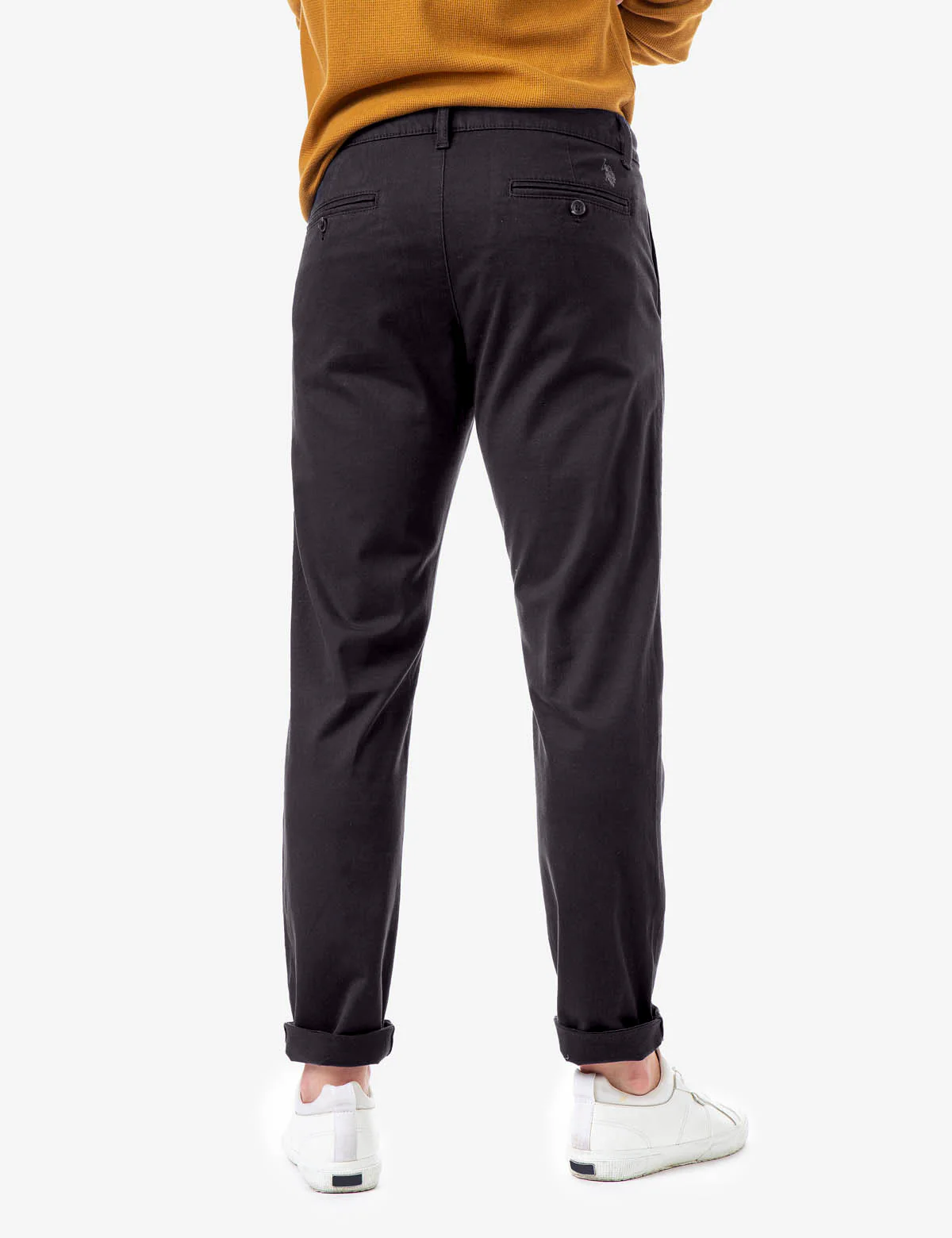 STRAIGHT TWILL CHINO PANTS - Image 9