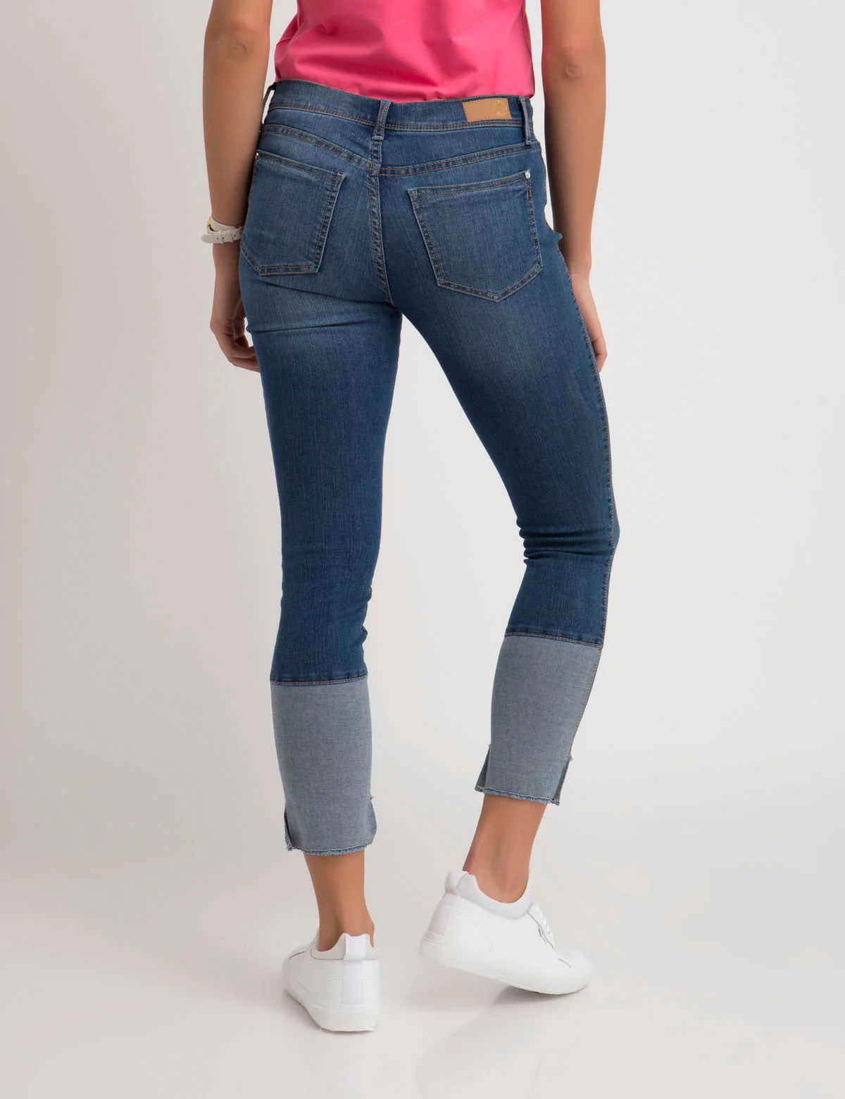 STRETCH MID RISE SKINNY CROP JEANS - Image 7