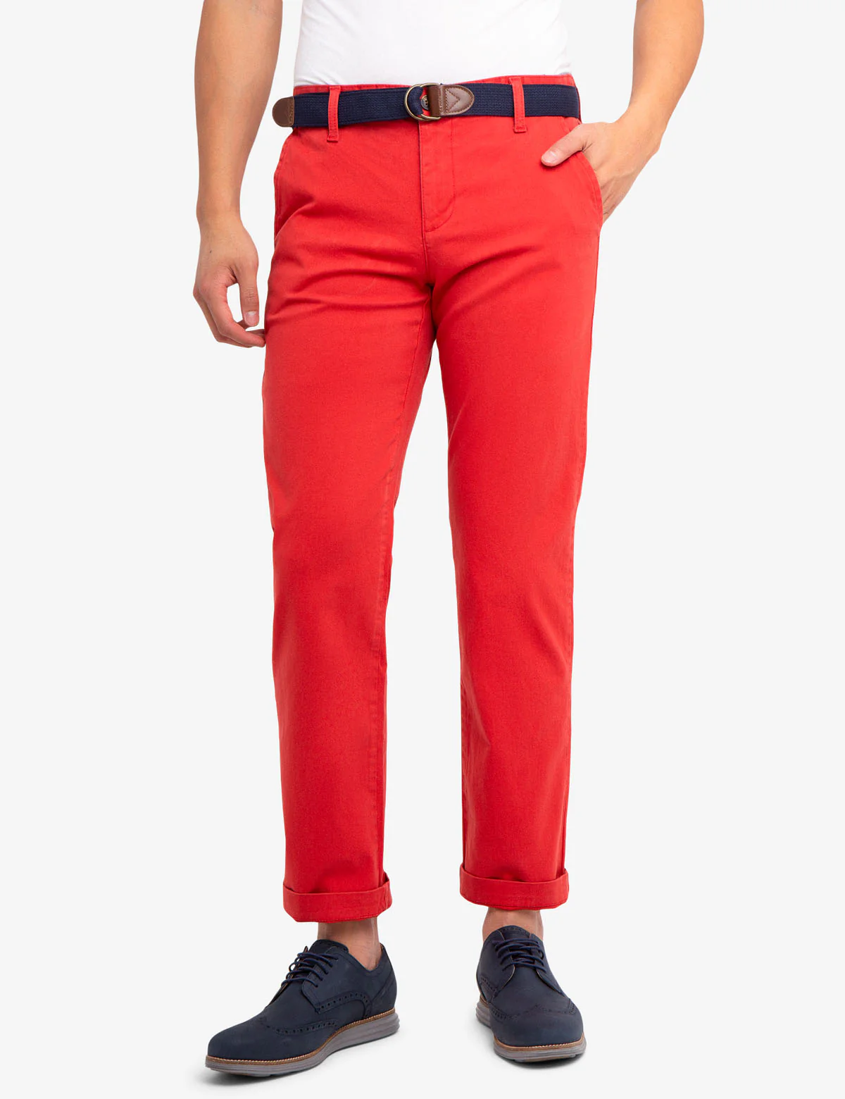 STRETCH CHINOS PANTS - Image 4