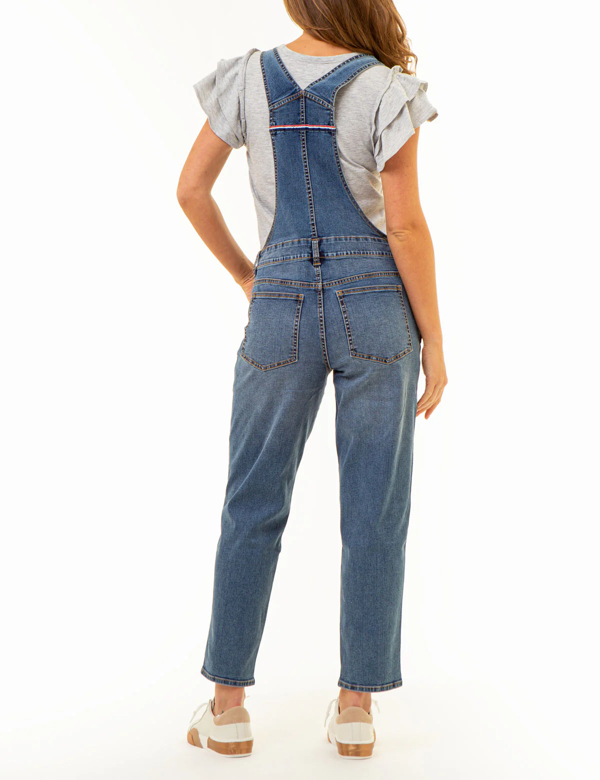 STRETCH DENIM OVERALLS - Image 6