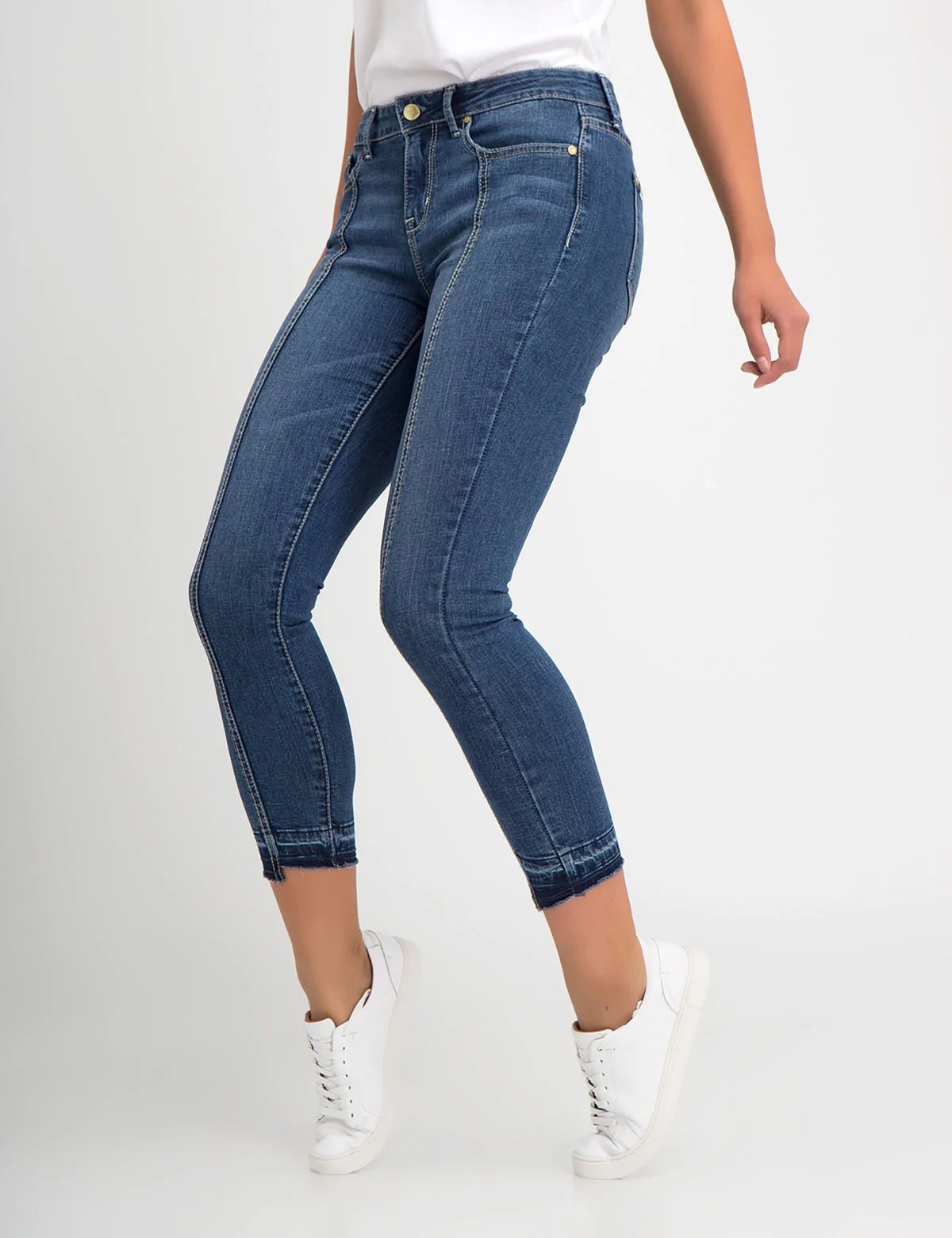 STRETCH DROP HEM JEGGING - Image 6