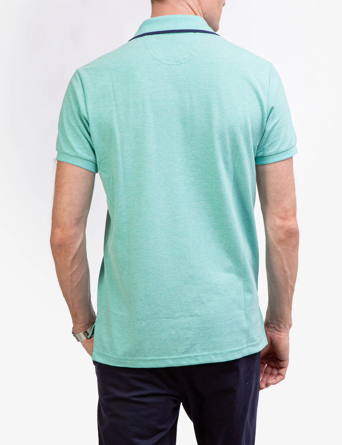 SLIM FIT STRETCH PIQUE POLO SHIRT - Image 10
