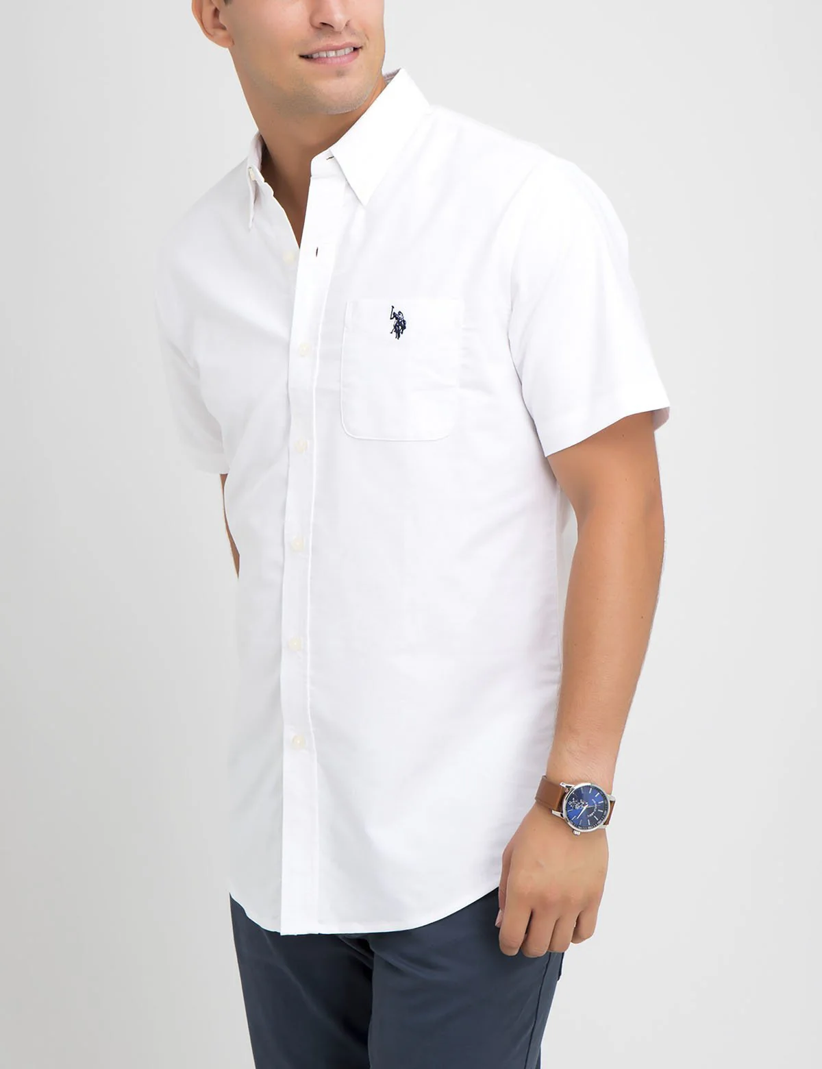 STRETCH FIT SHIRT IN OXFORD - Image 10