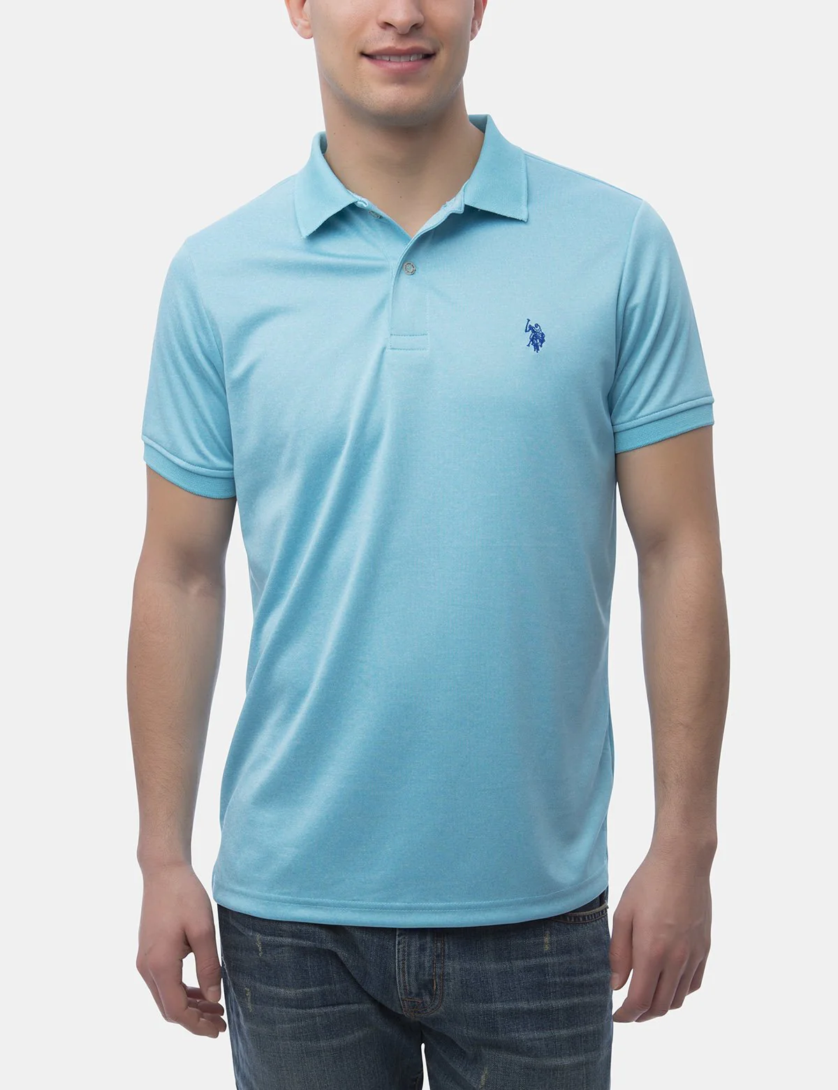 STRETCH INTERLOCK PERFORMANCE POLO SHIRT - Image 6