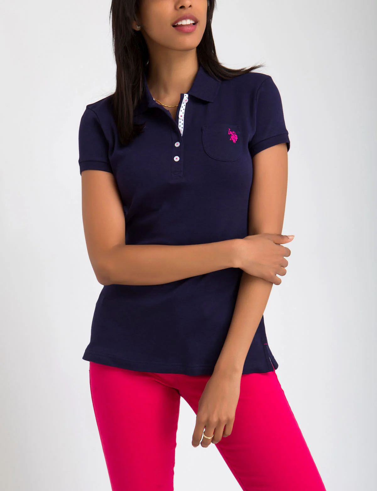 STRETCH INTERLOCK POLO SHIRT - Image 2