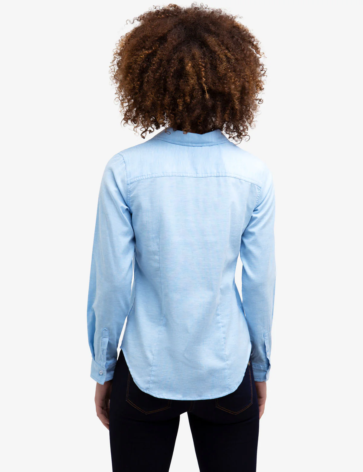 STRETCH OXFORD MULTI TONAL LOGO SHIRT - Image 12